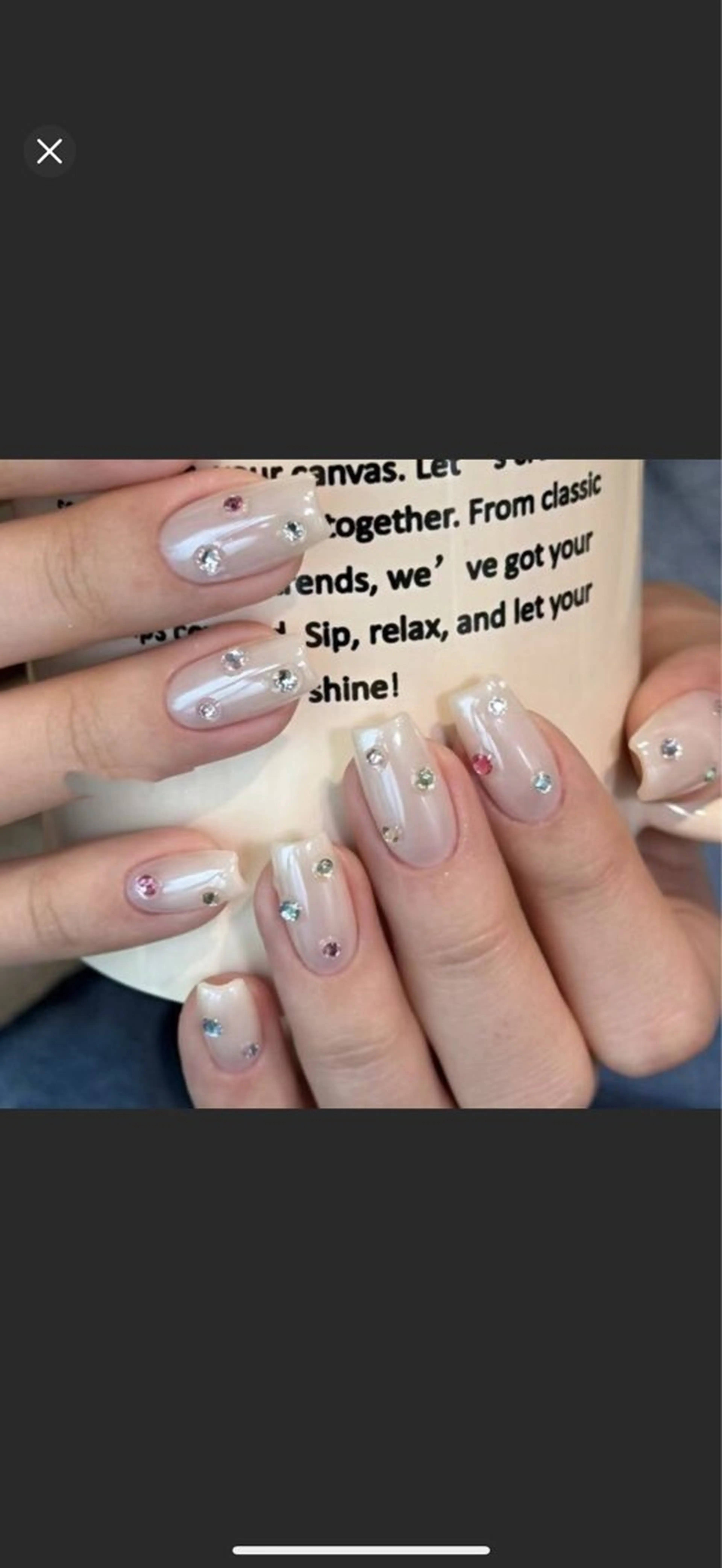 ミディアム ハンドネイル Atelier nail salonのネイルデザイン