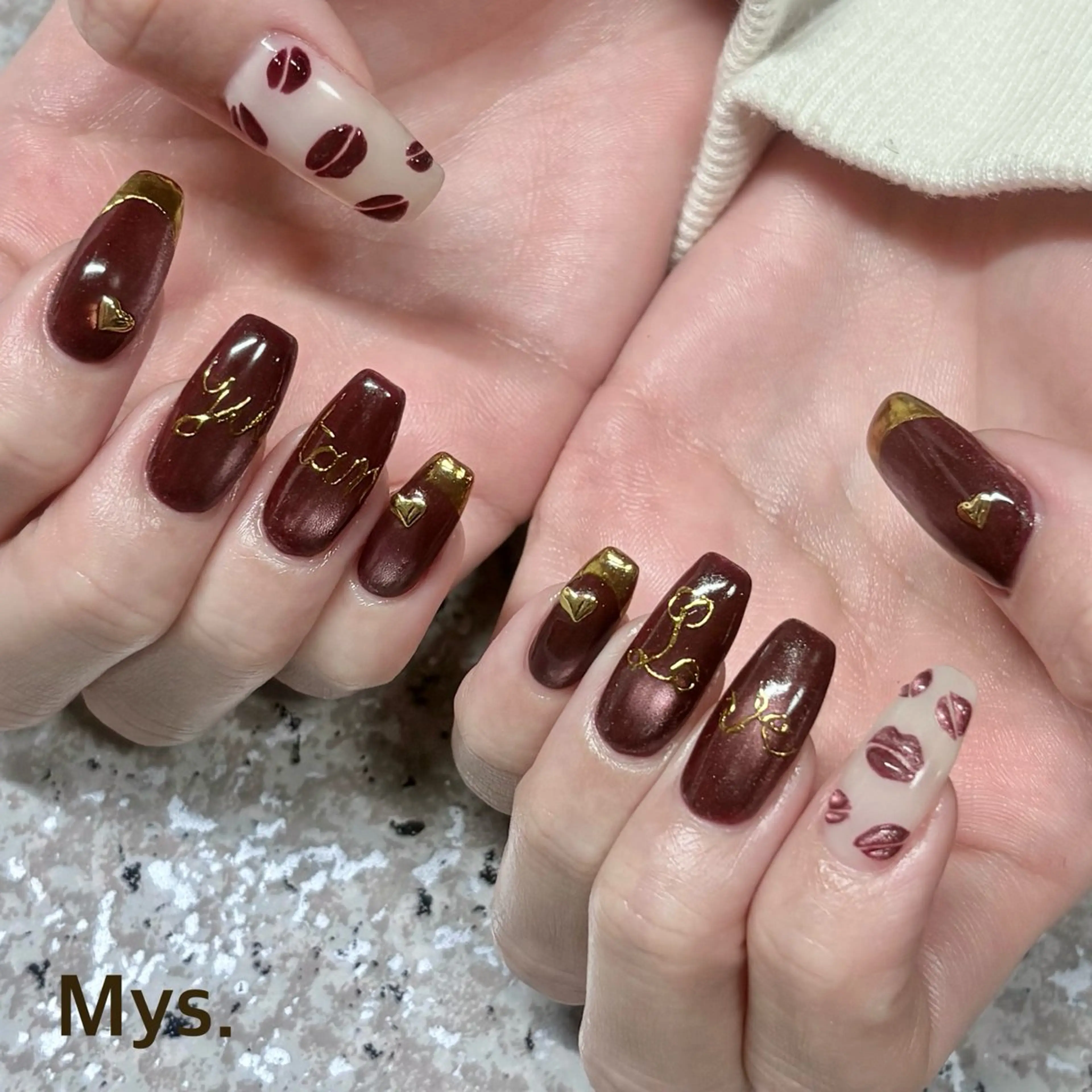 ネイル ハンドネイル Mys. 三上紗紀のネイルデザイン
