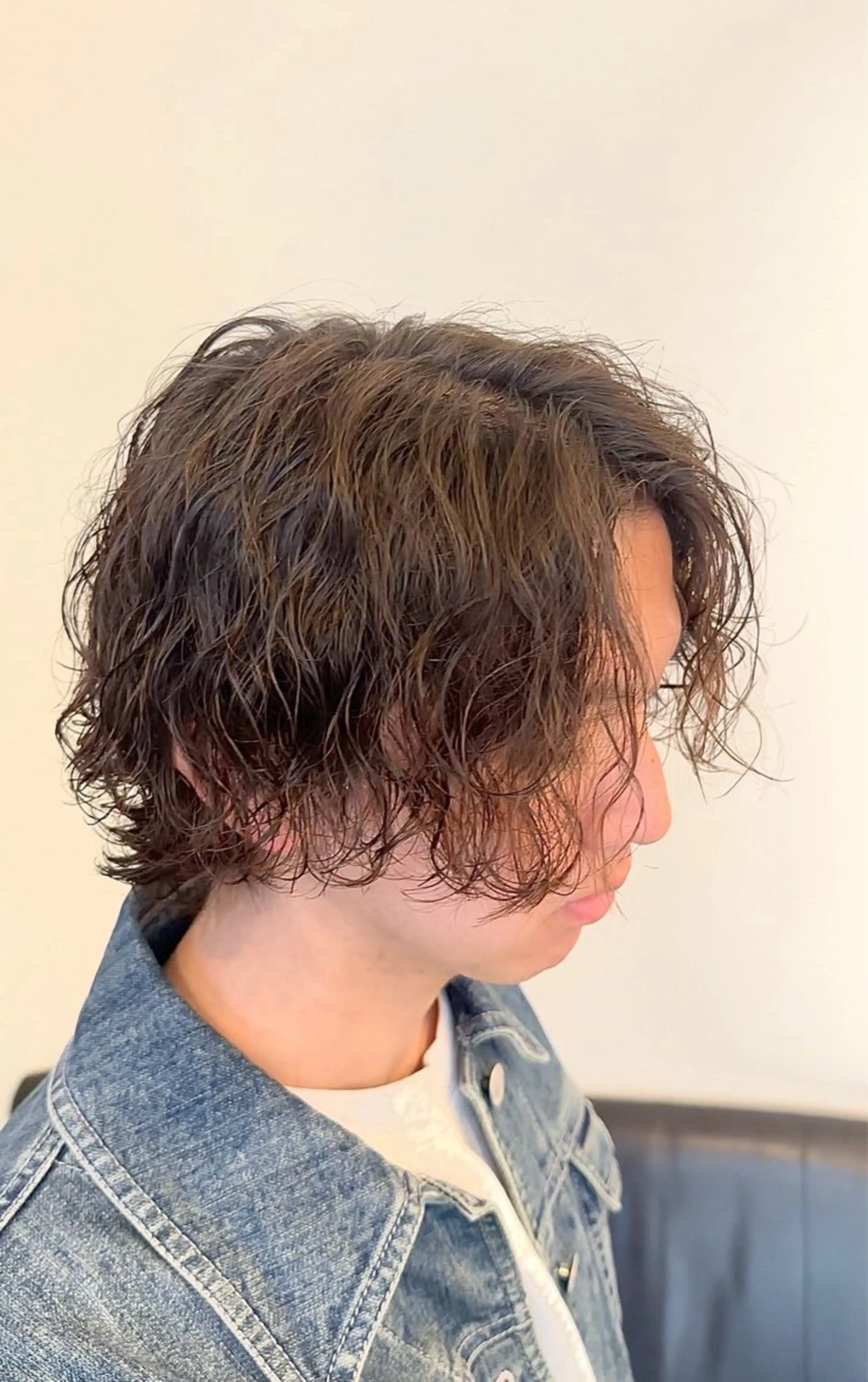 パーマ メンズ メンズパーマ 波巻きパーマ カット パーマ RITZ 小平颯真のヘアスタイル