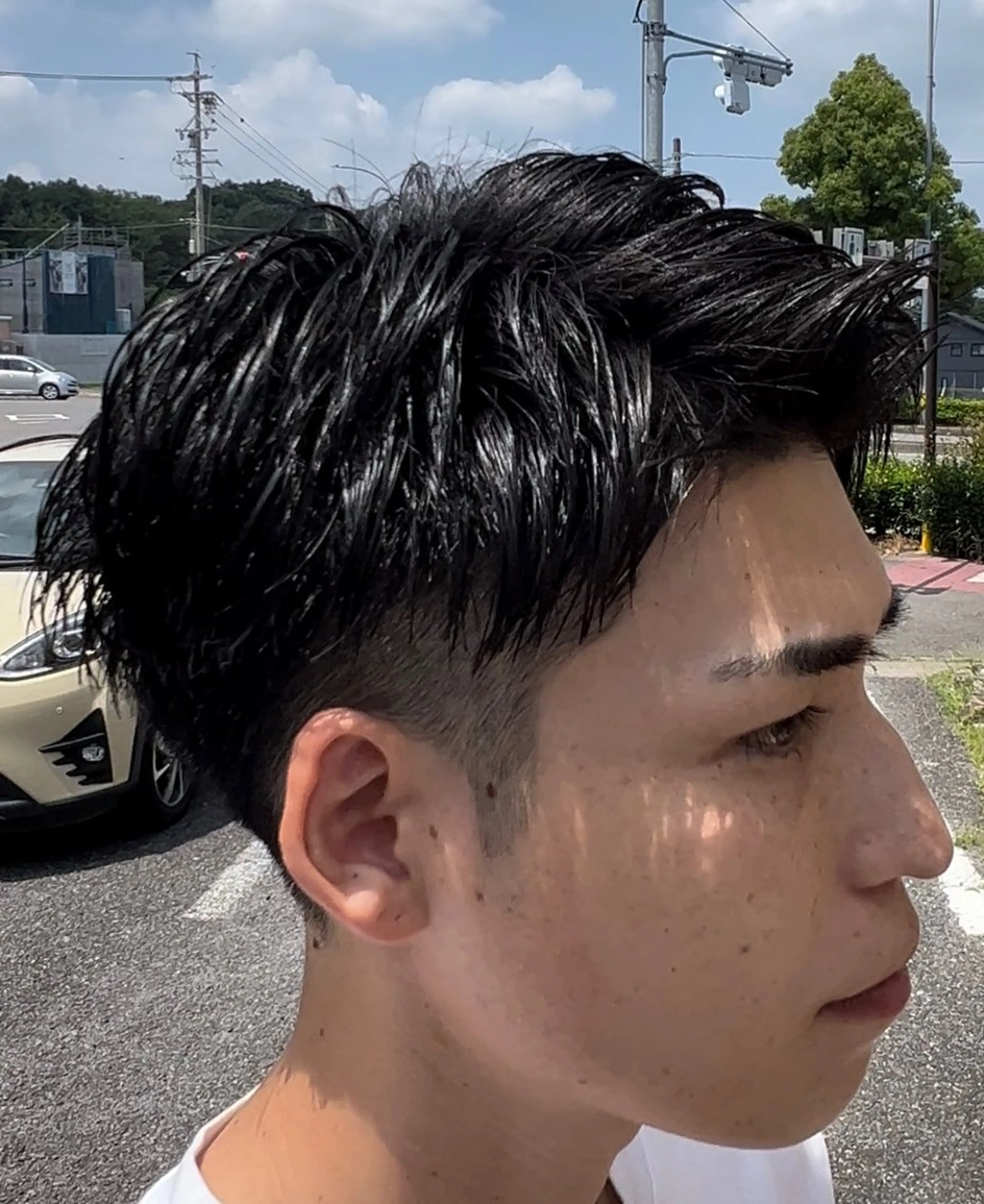 ショート メンズ 御前 朋也のヘアスタイル
