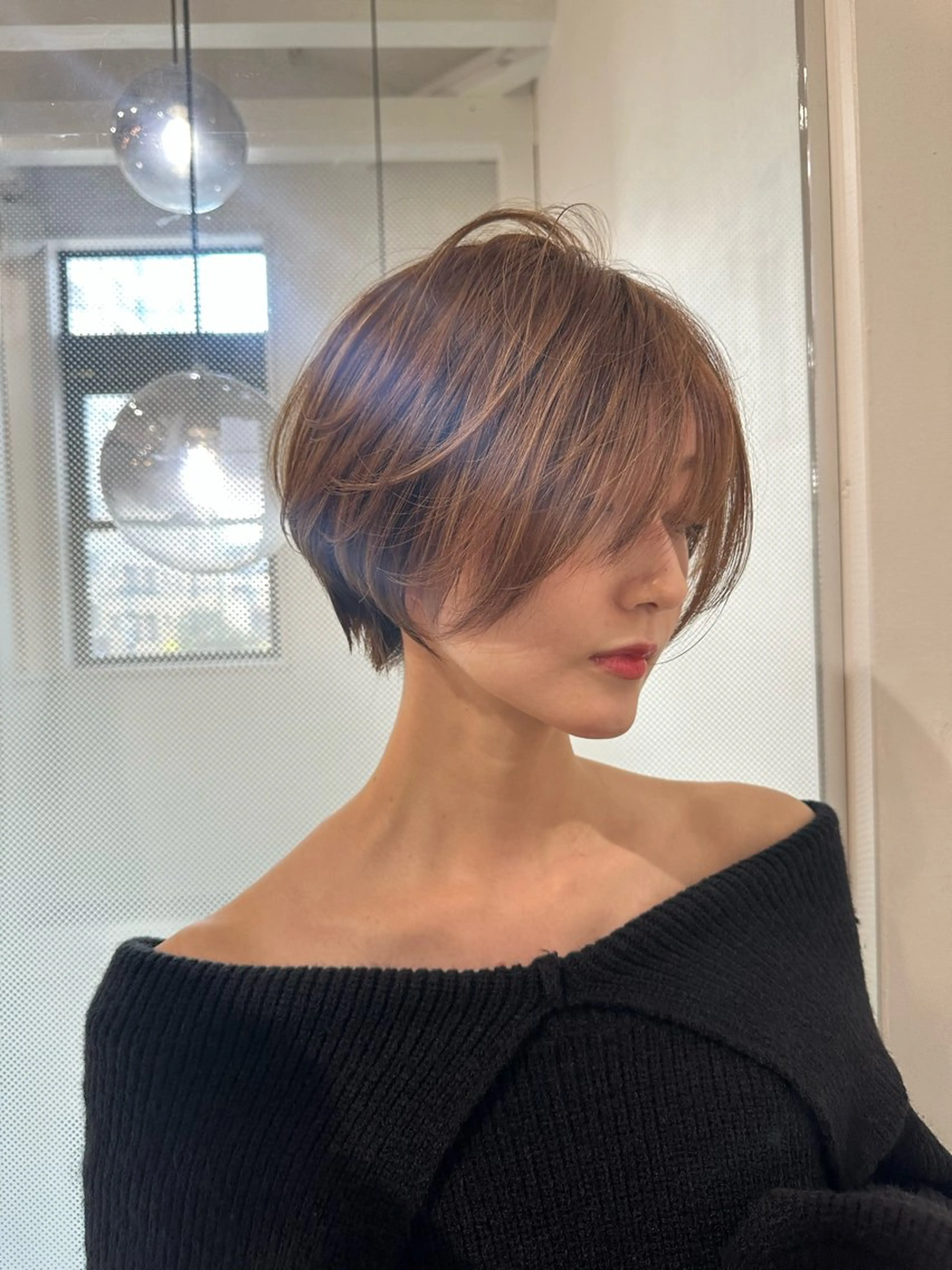 ショート ショートヘア カット ヘアカラー トリートメント ヘッドスパ taiga レイヤー /髪質改善/矯正🌈のヘアスタイル