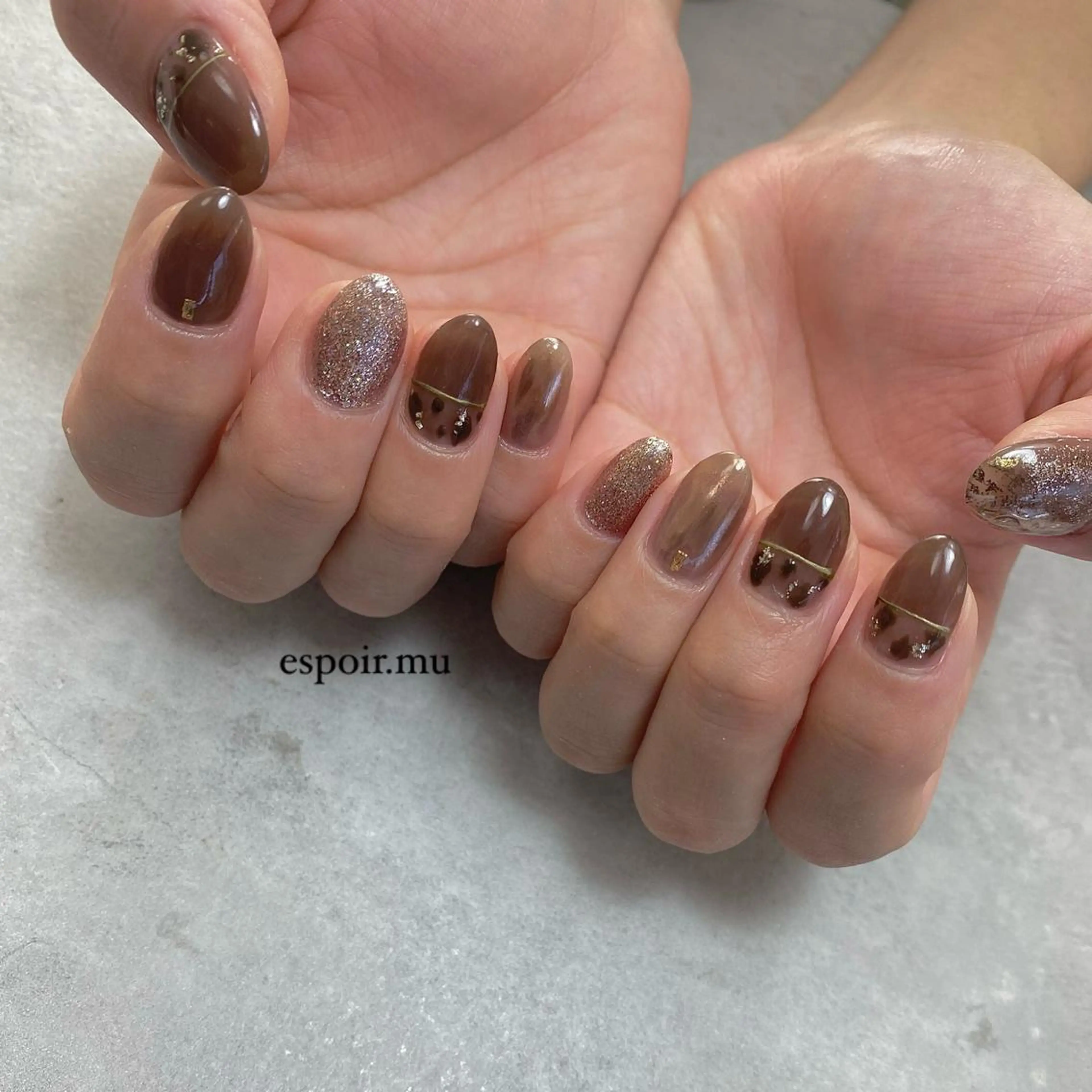 ネイル espoir. muのネイルデザイン