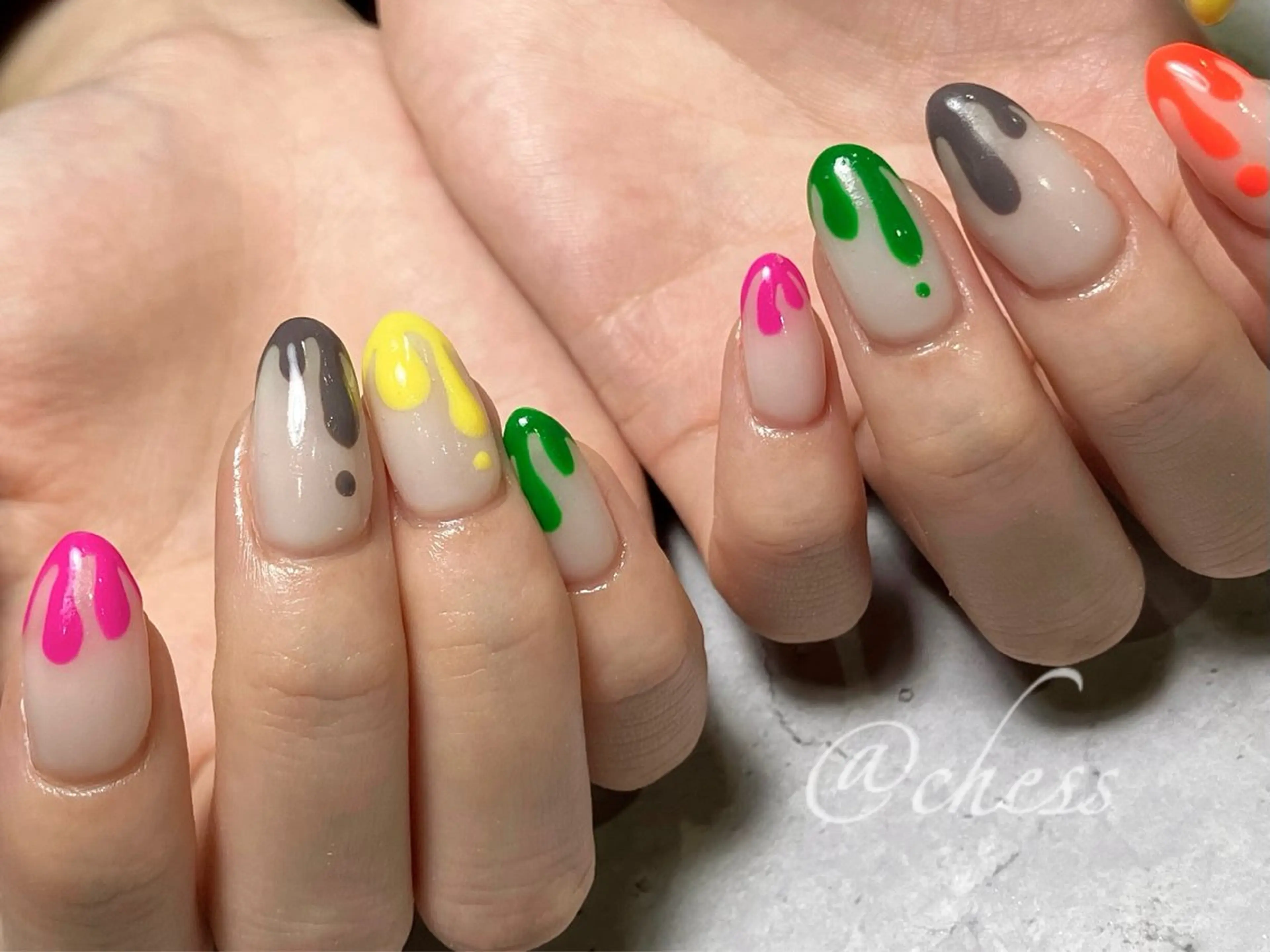 ネイル ハンドネイル nail salon chess しんもりのネイルデザイン