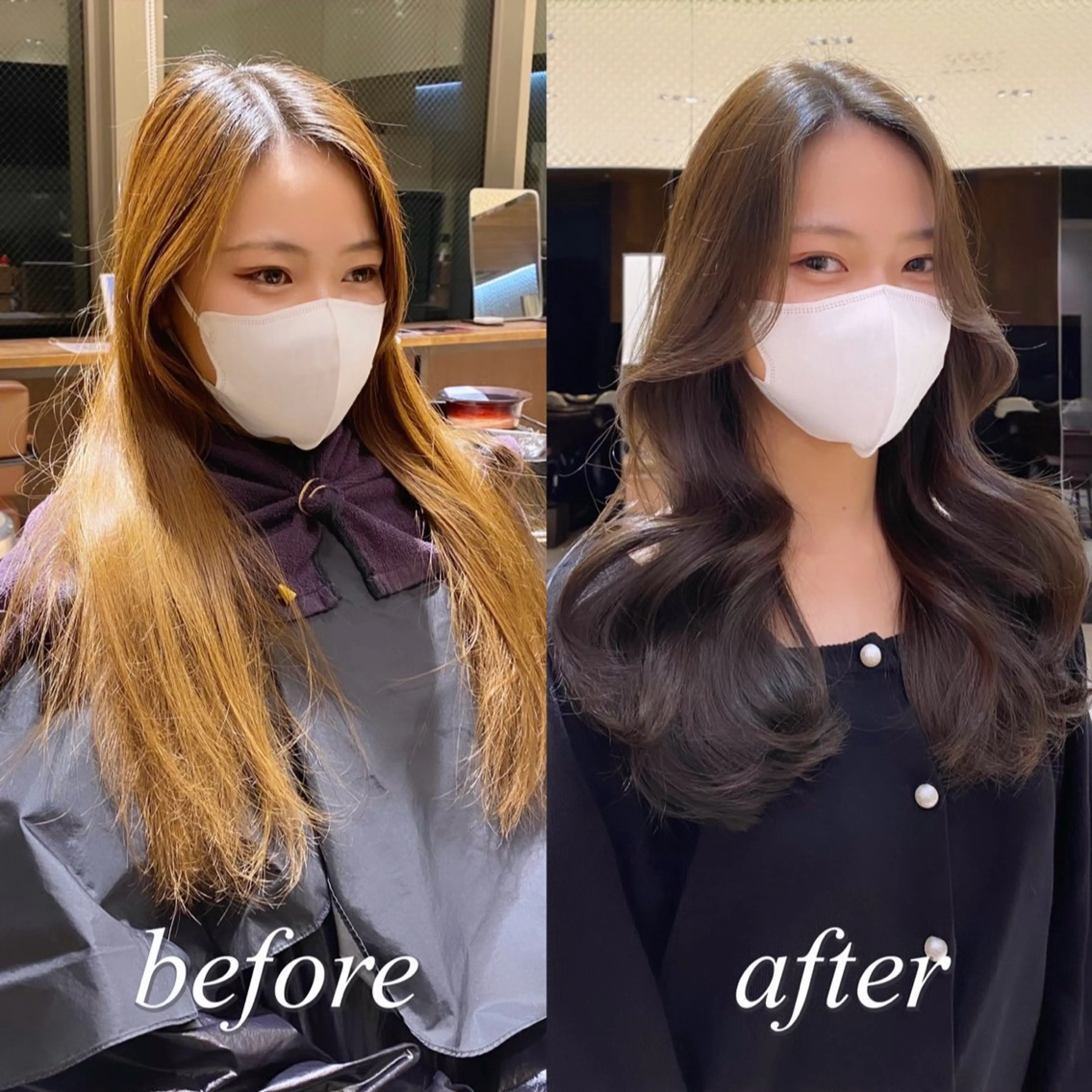 ロング カラー カット ヘアカラー トリートメント レイヤー/顔周り /透明感🩶高橋大のヘアスタイル