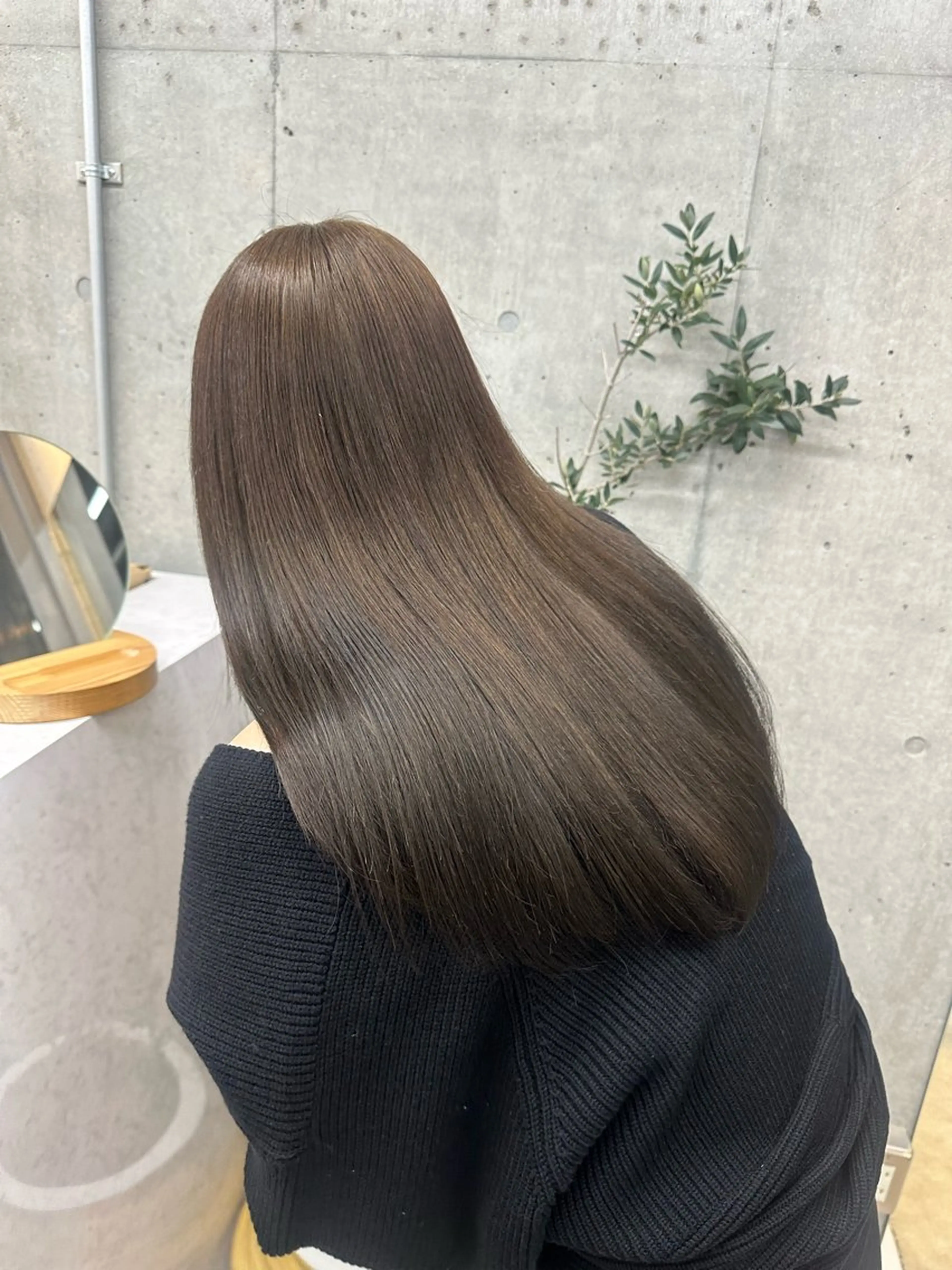 セミロング カラー ヘアカラー トリートメント ブリーチカラー/ 純心のヘアスタイル