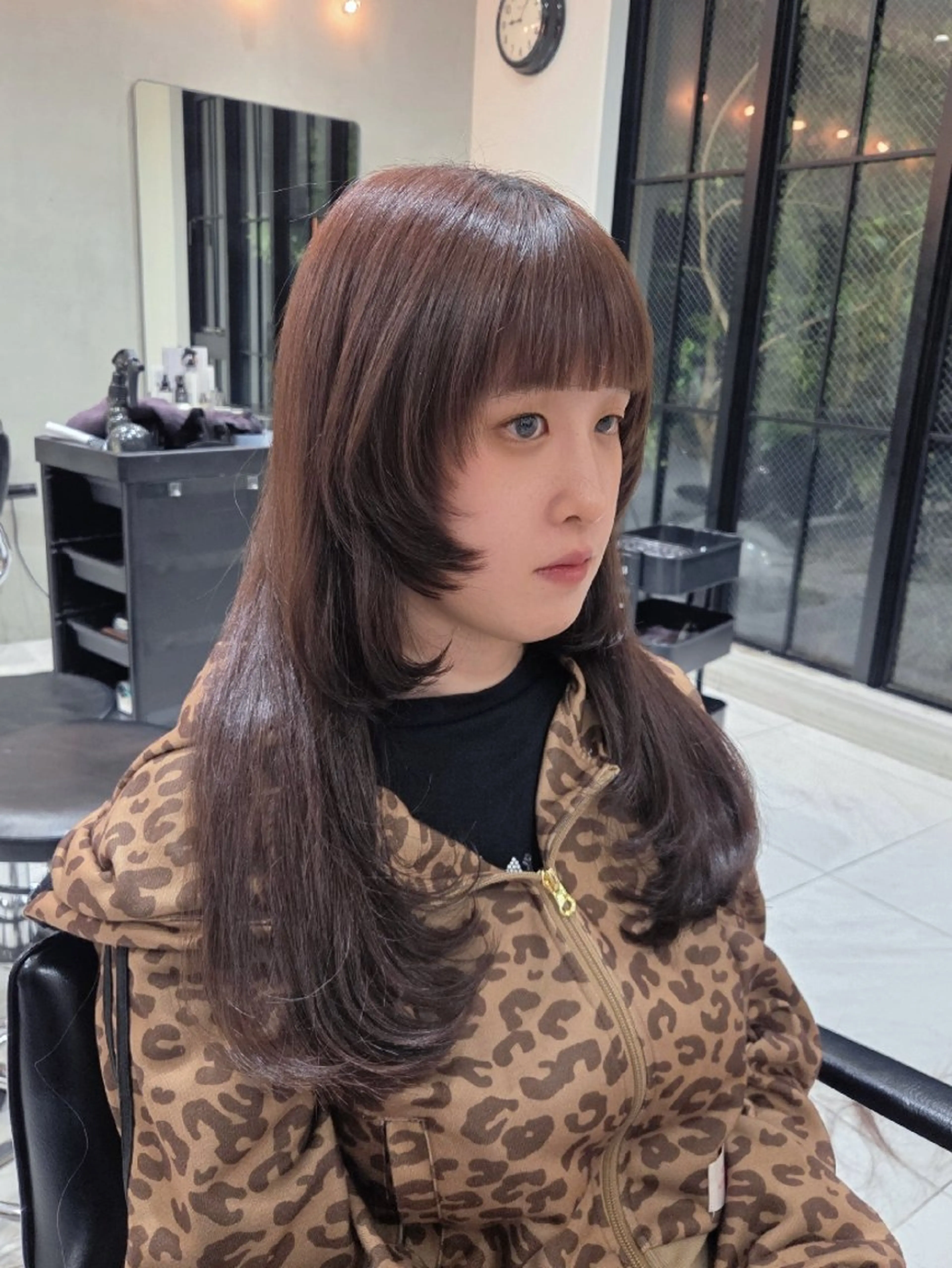 ロング 姫カット レイヤーカット カット トリートメント ヘッドスパ ヘアセット RUA💜‪ ボブカット💜のヘアスタイル