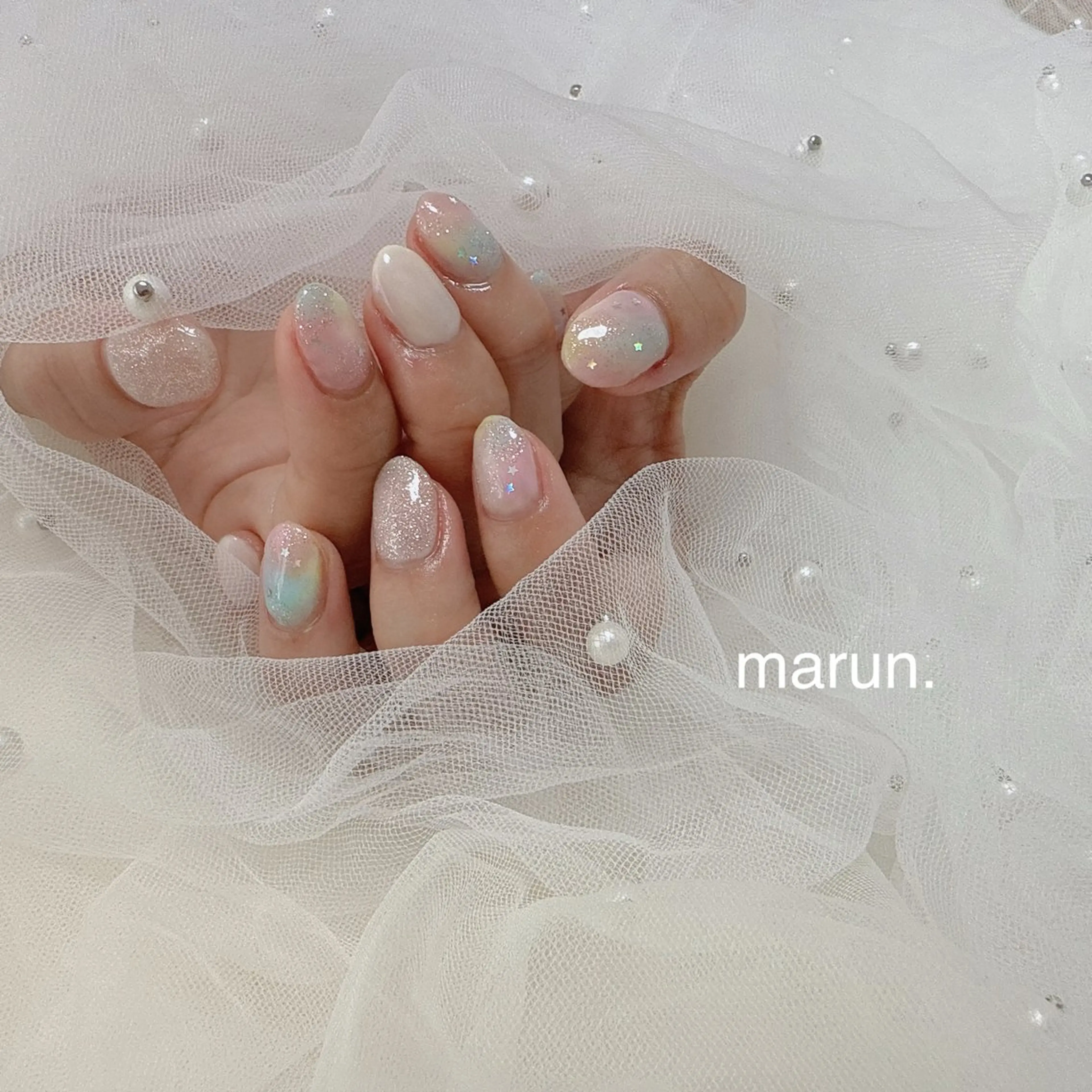 ネイル ハンドネイル marun._ megumi.のネイルデザイン