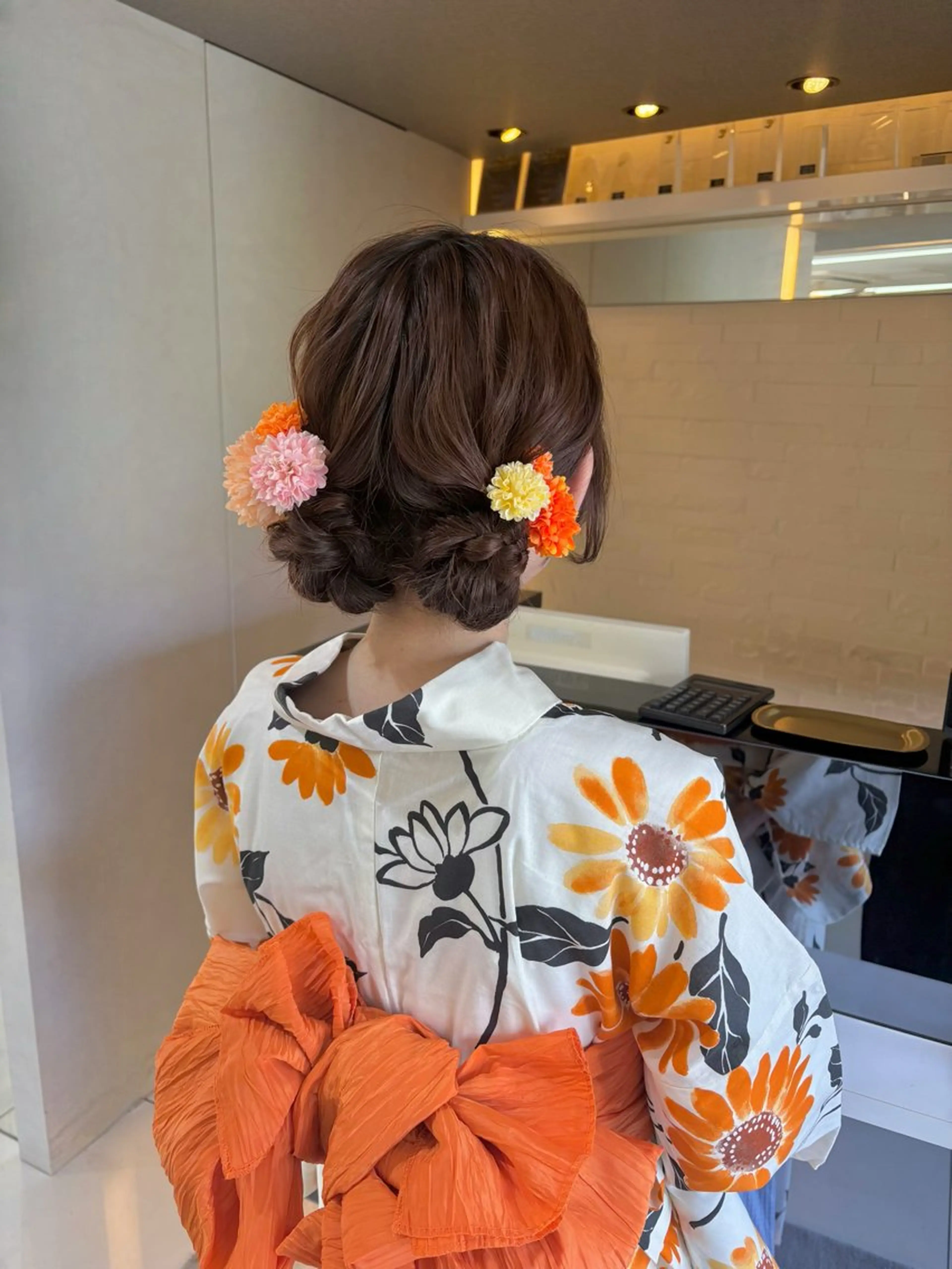 ヘアアレンジ 浴衣 ヘアセット ヘアセット/眉毛カッ ト/Nana〻のヘアスタイル