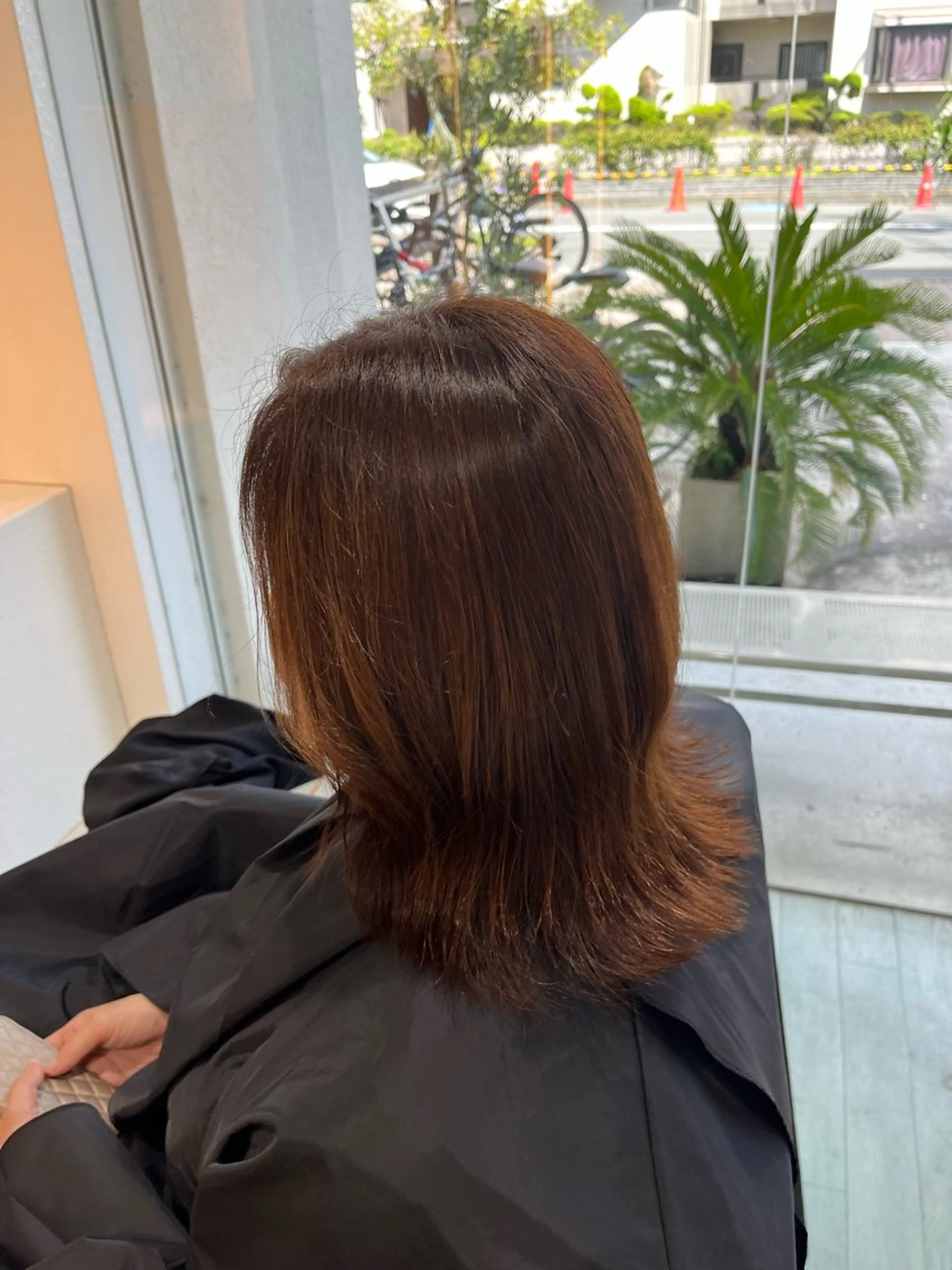 ミディアム カラー ヘアカラー [TIDEHAIR] MIYUのヘアスタイル