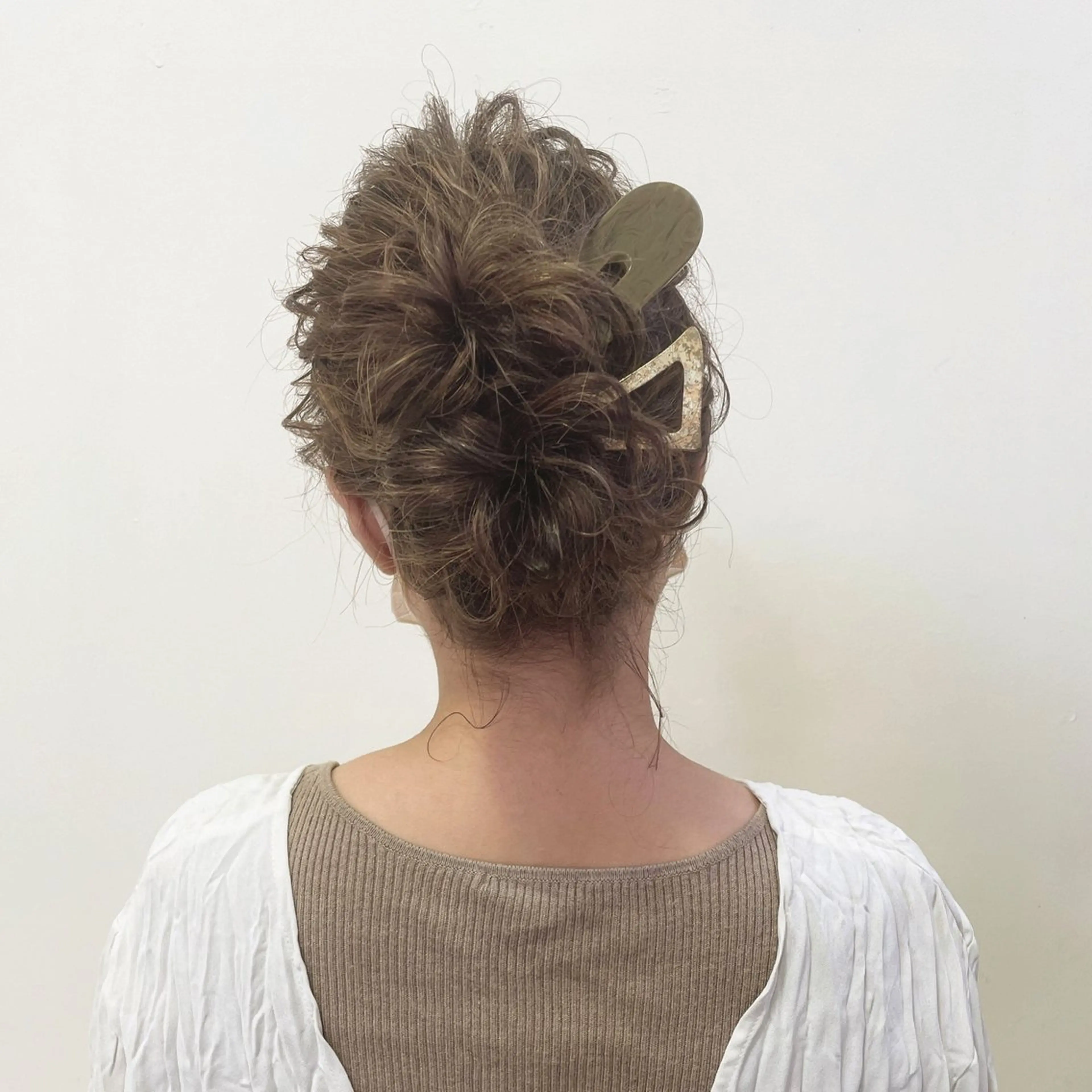 ヘアアレンジ ルプラボウ/日野 /ショート/レイヤーのヘアスタイル