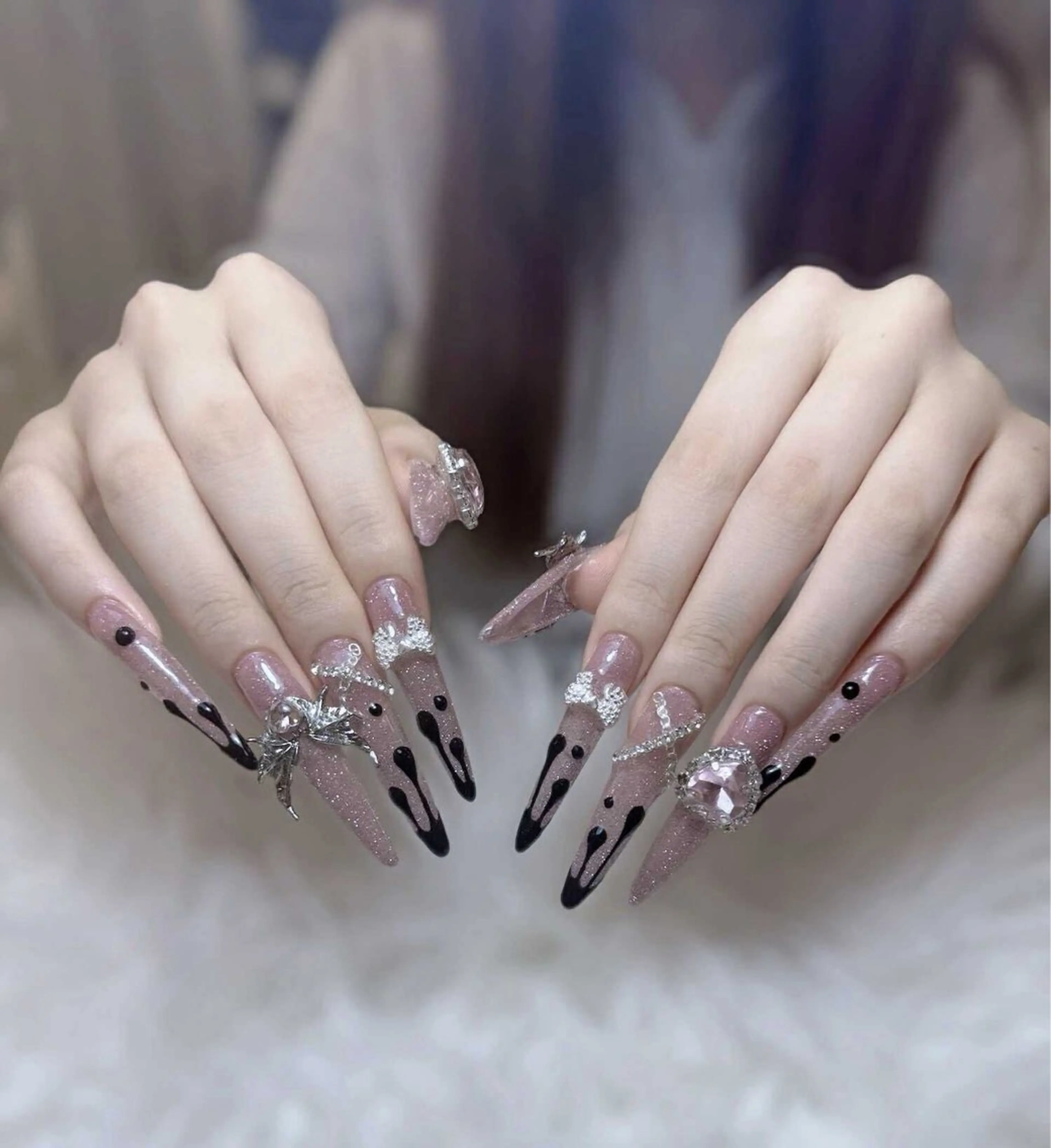 ネイル ハンドネイル ハンドケア Anh Nail 歌舞伎町のネイルデザイン