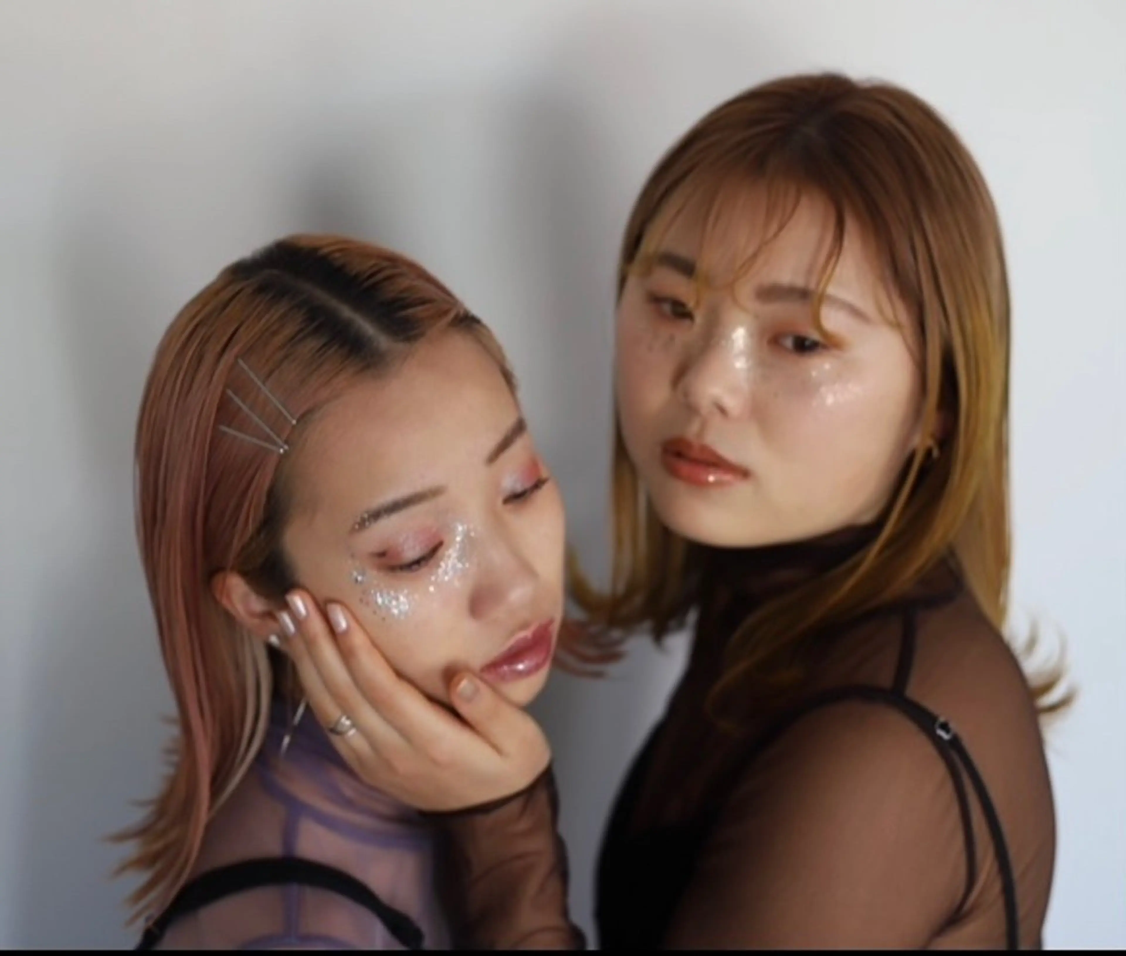 カラー ベージュカラー ダブルカラー ピンクカラー ピンクベージュ イエローカラー vahan✂︎ 小林未果🕊のヘアスタイル