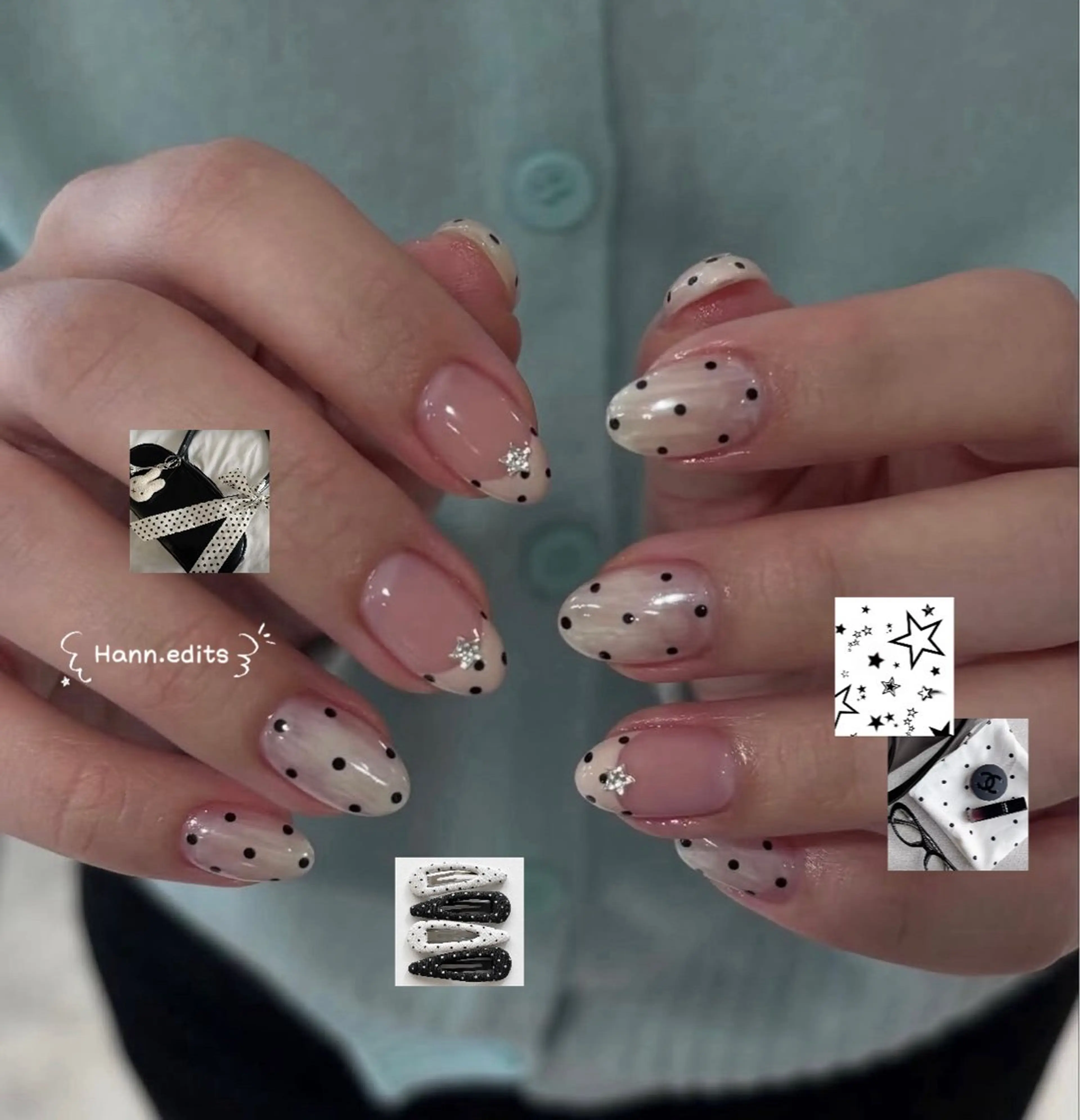 ミディアム 韓国風ヘア ハンドネイル Aila Nail ShinOkuboのネイルデザイン