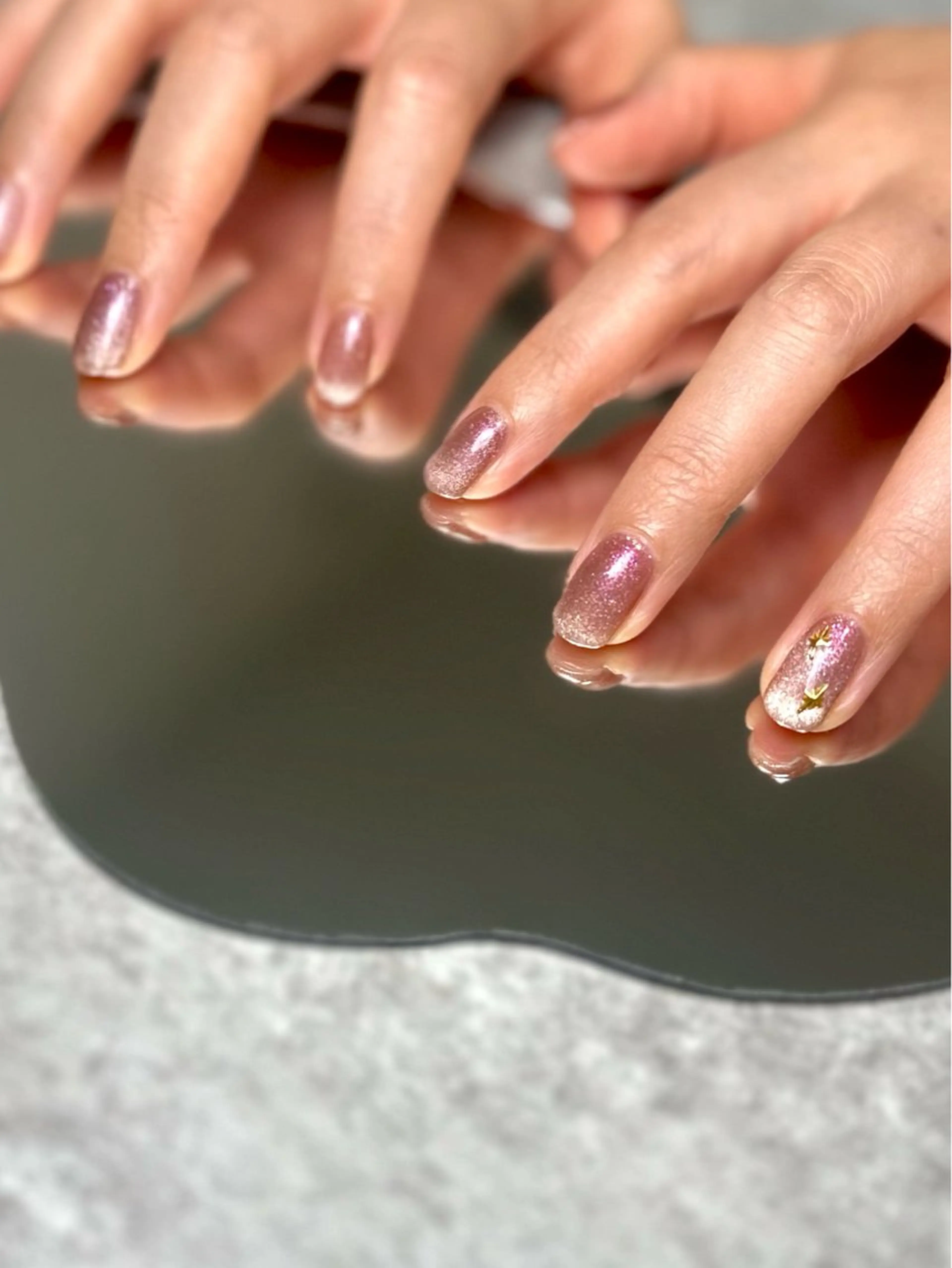 ネイル マグネットネイル ハンドネイル プライベートサロン nailcoconaのネイルデザイン