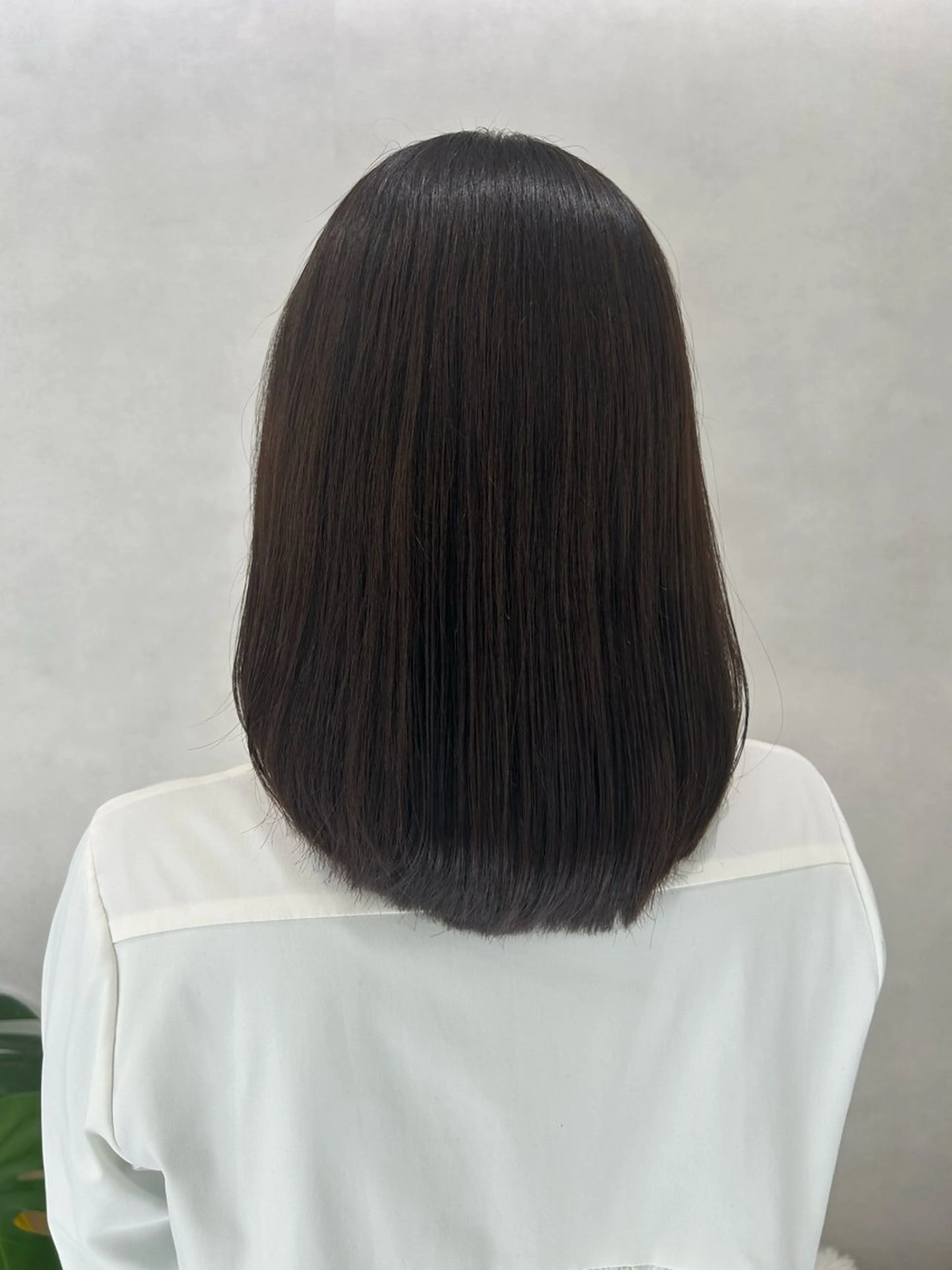 ミディアム 縮毛矯正 Mari ⭐︎のヘアスタイル