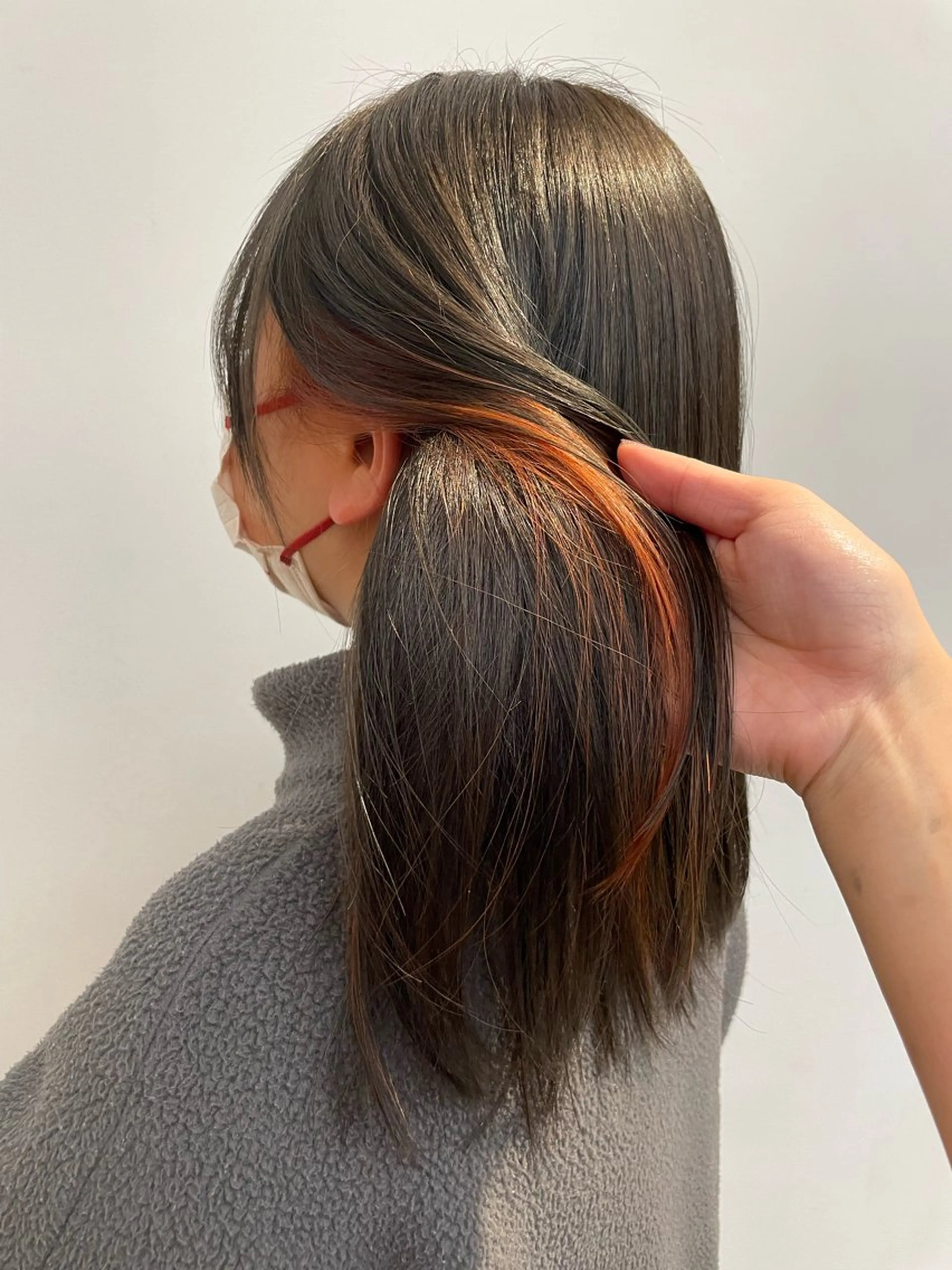 カラー インナーカラー MINDS LINO Reinaのヘアスタイル