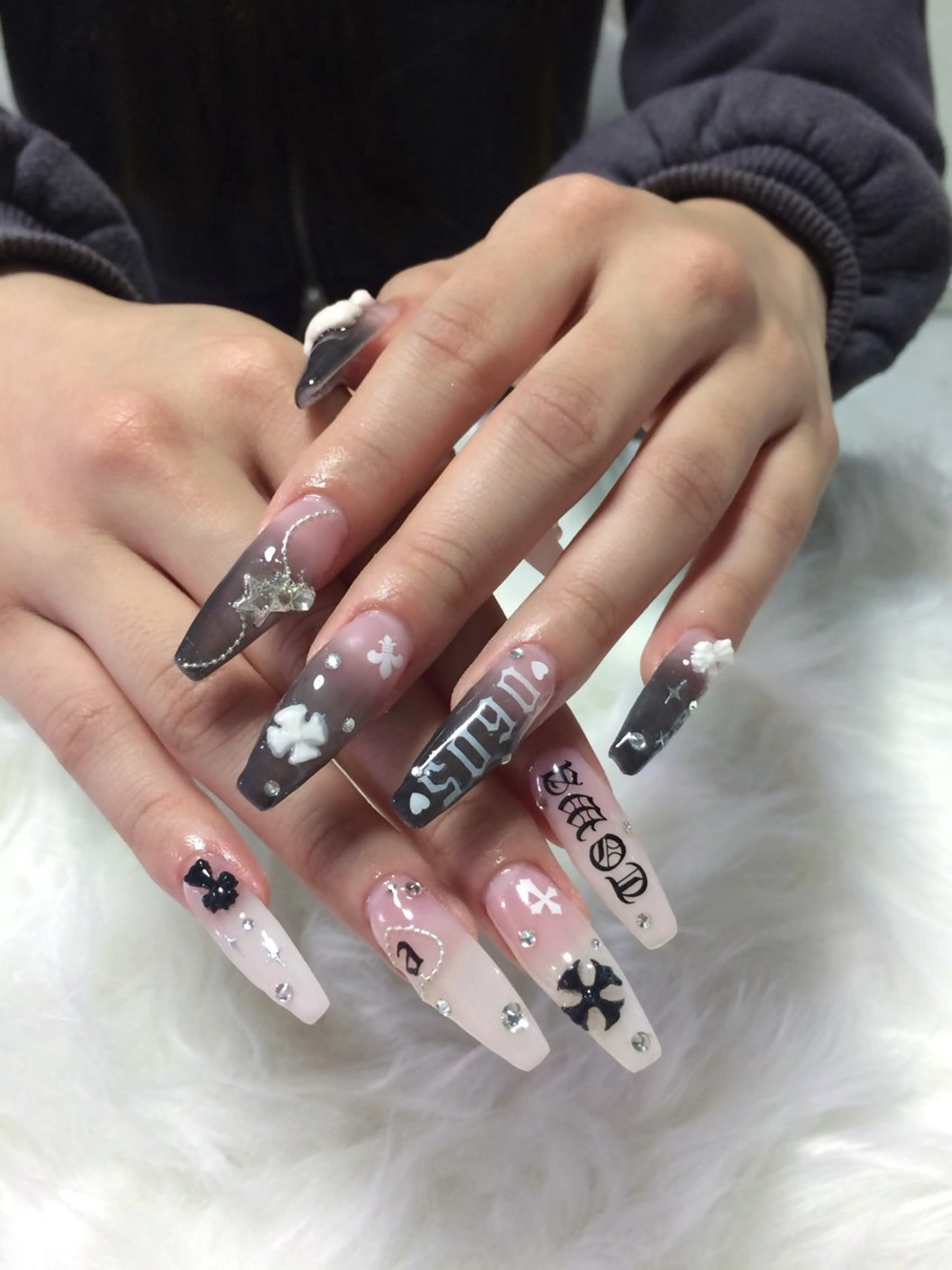 ネイル ハンドネイル mauvely モアナのネイルデザイン