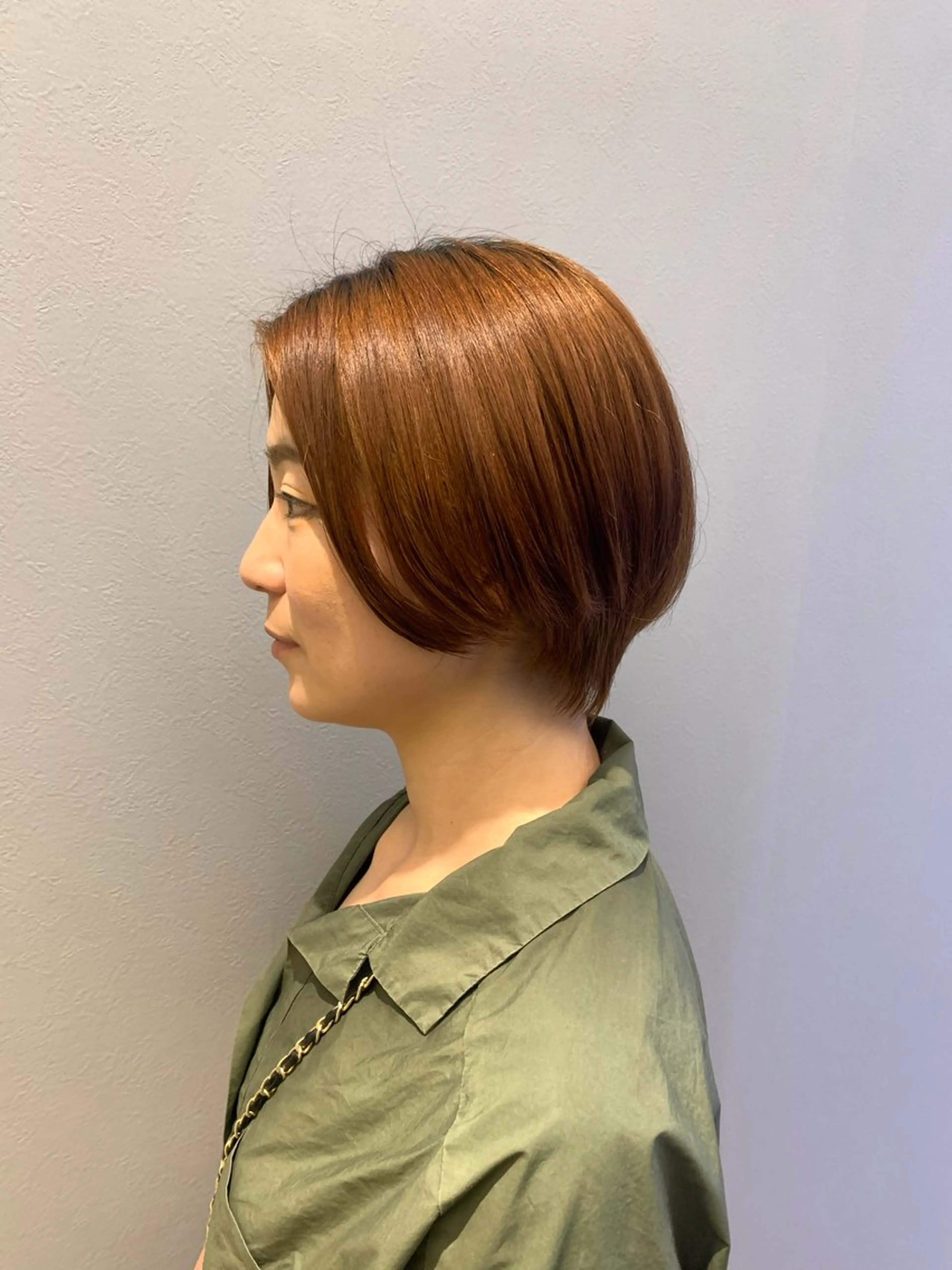 ショート カット 田中 優菜のヘアスタイル