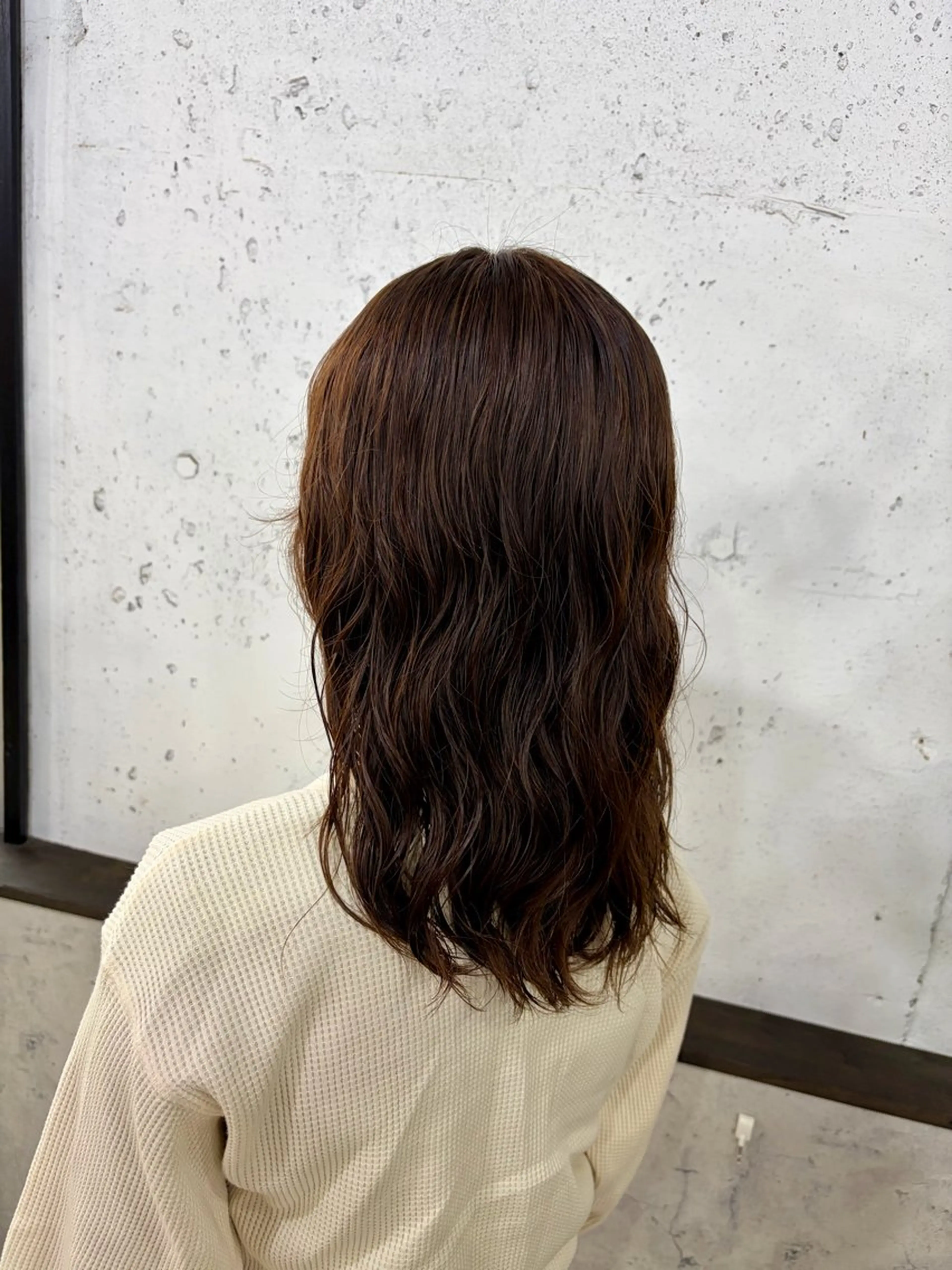 カラー ブラウンカラー 透明感カラー ヘアカラー トリートメント pifdesign /yutoのヘアスタイル