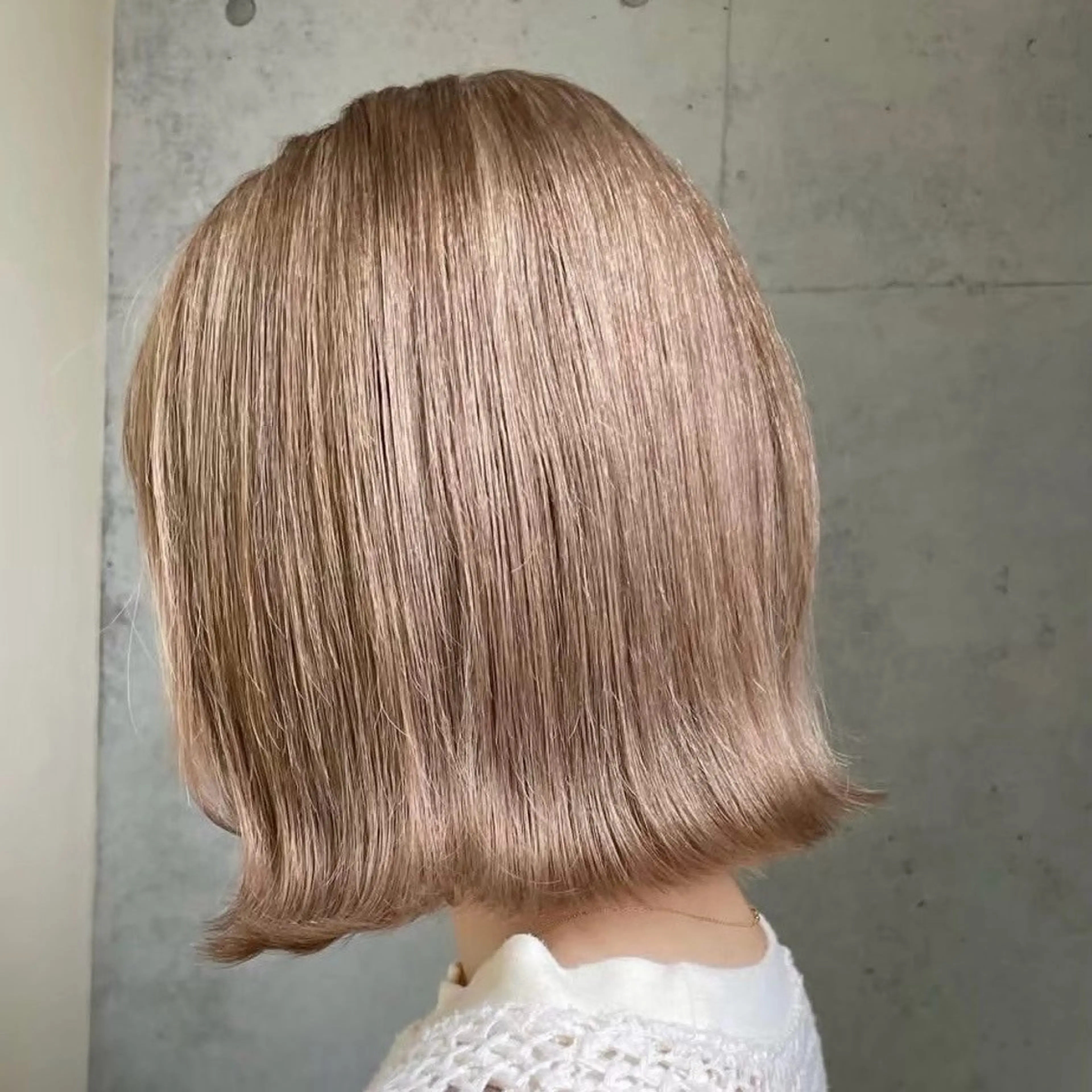 ブリーチ+カラー+2ステップトリートメントの写真