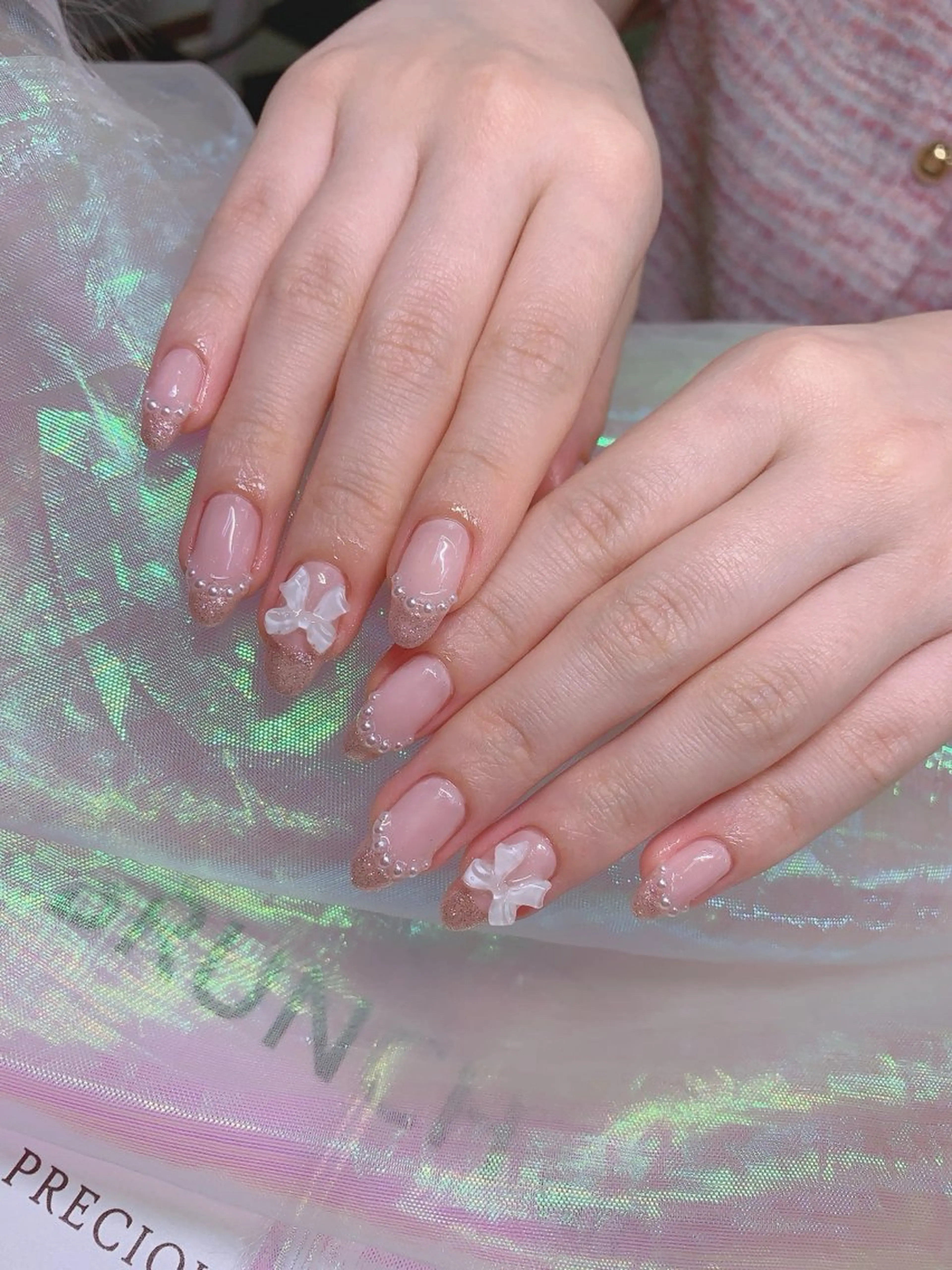 ネイル アートネイル クリアネイル フラッシュネイル フットネイル フレンチネイル インフィニティ ネイルサロンのネイルデザイン