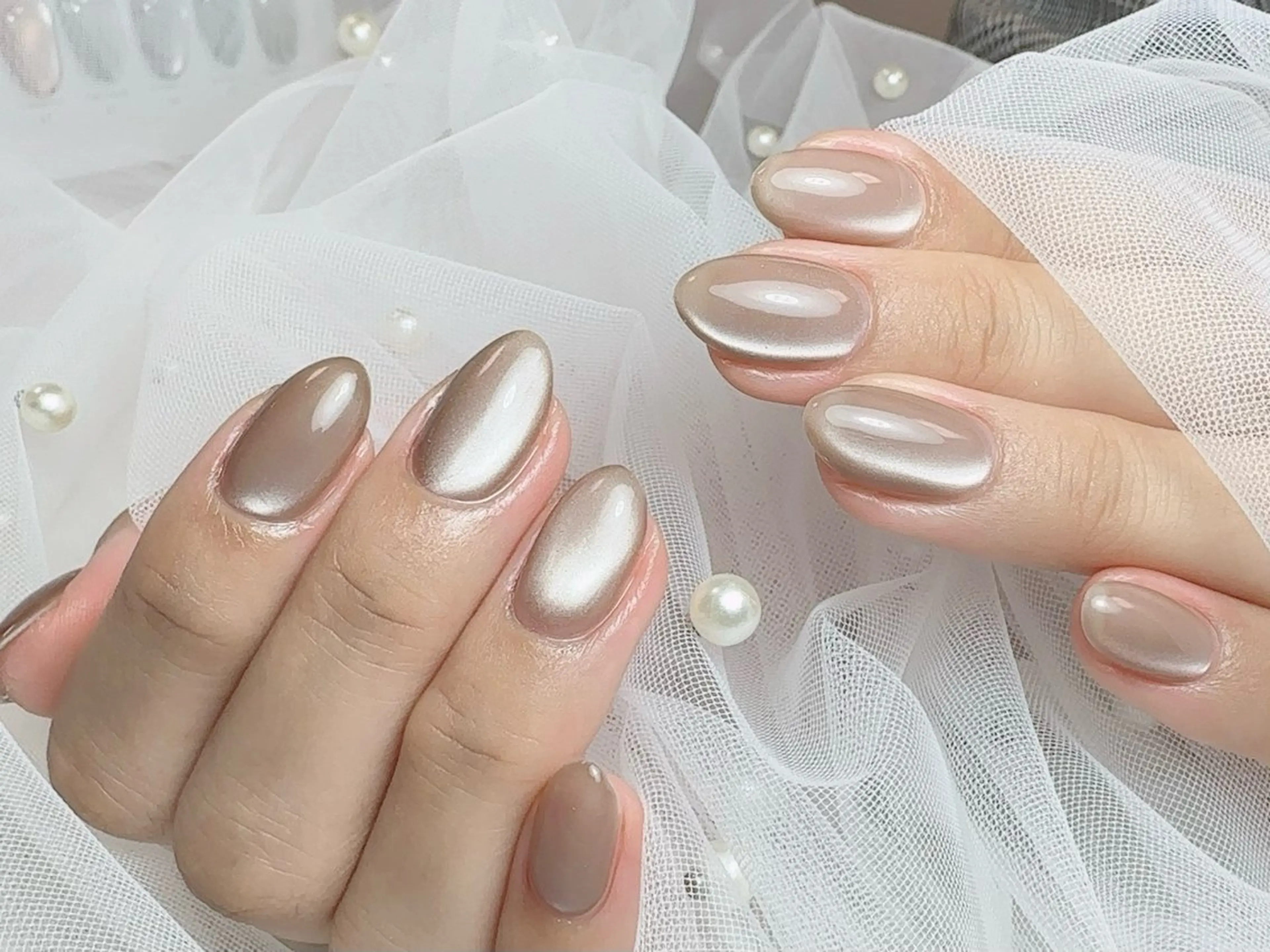 ネイル 成人式 長さ出し フットネイル フレンチネイル ジェルネイル ハンドネイル ハンドケア nail salon Feerieのネイルデザイン