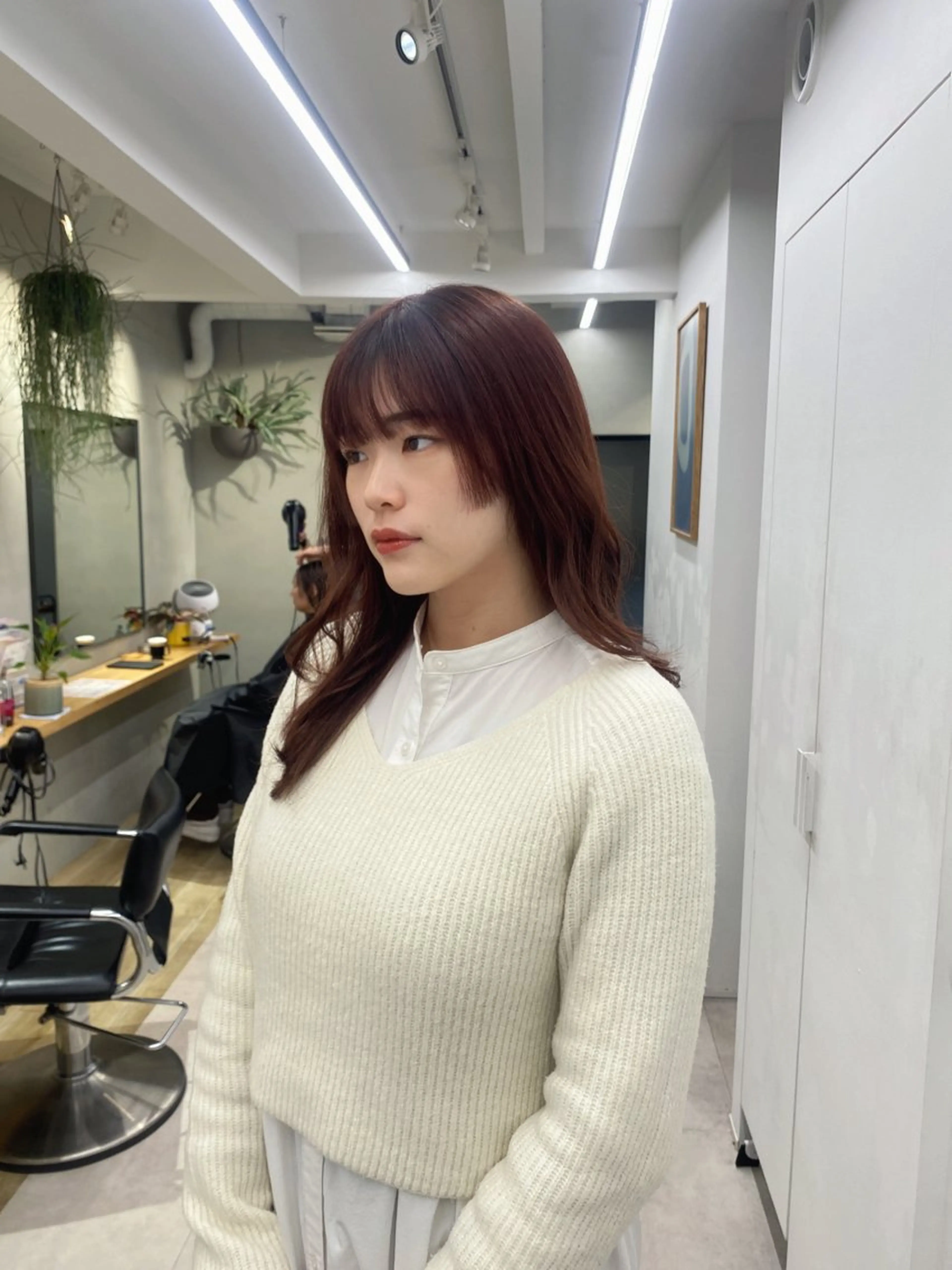 ロング カラー カット ヘアカラー トリートメント noa/ 渋谷のヘアスタイル