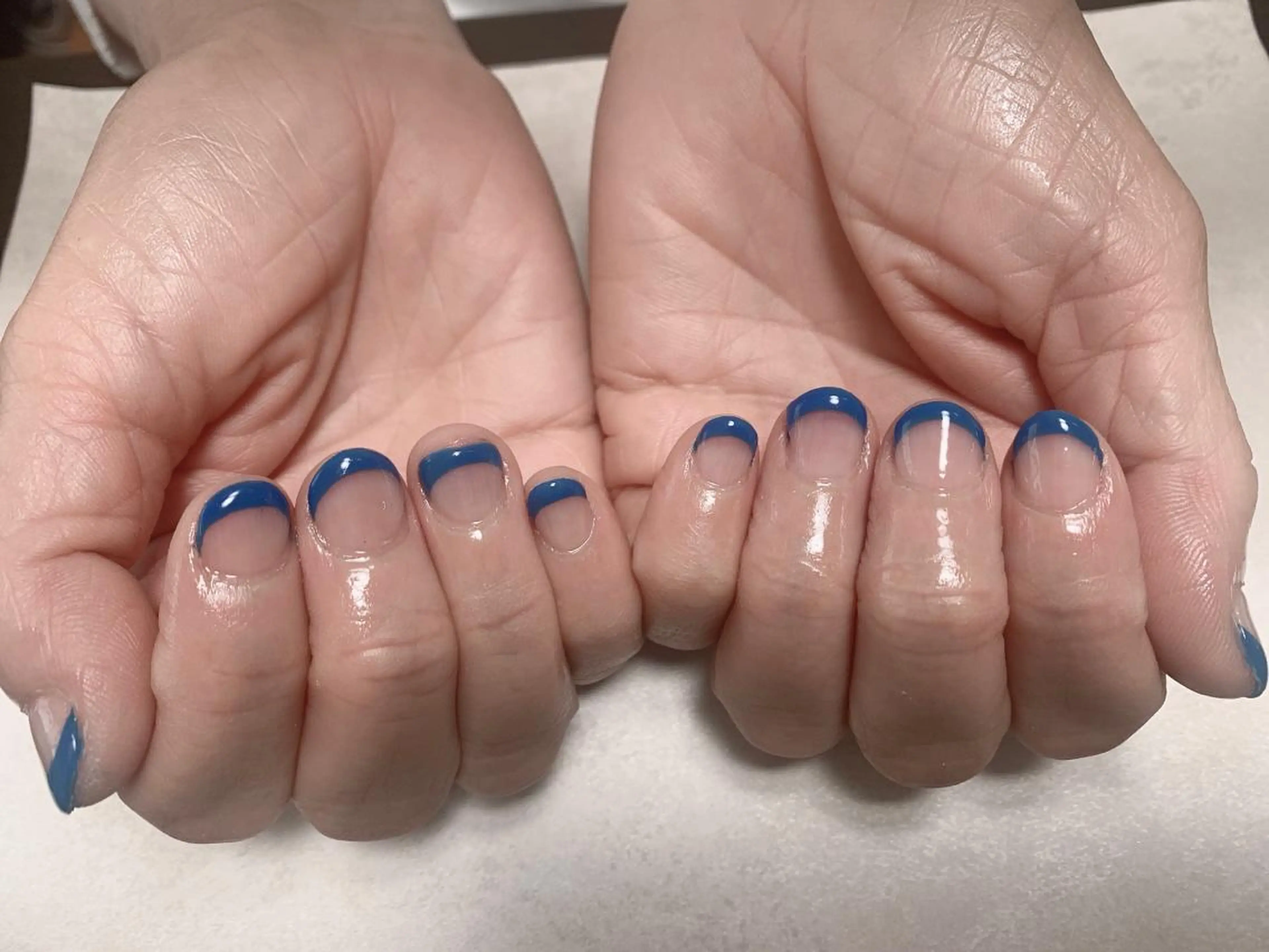 ネイル フレンチネイル kikinail 溝の口のネイルデザイン