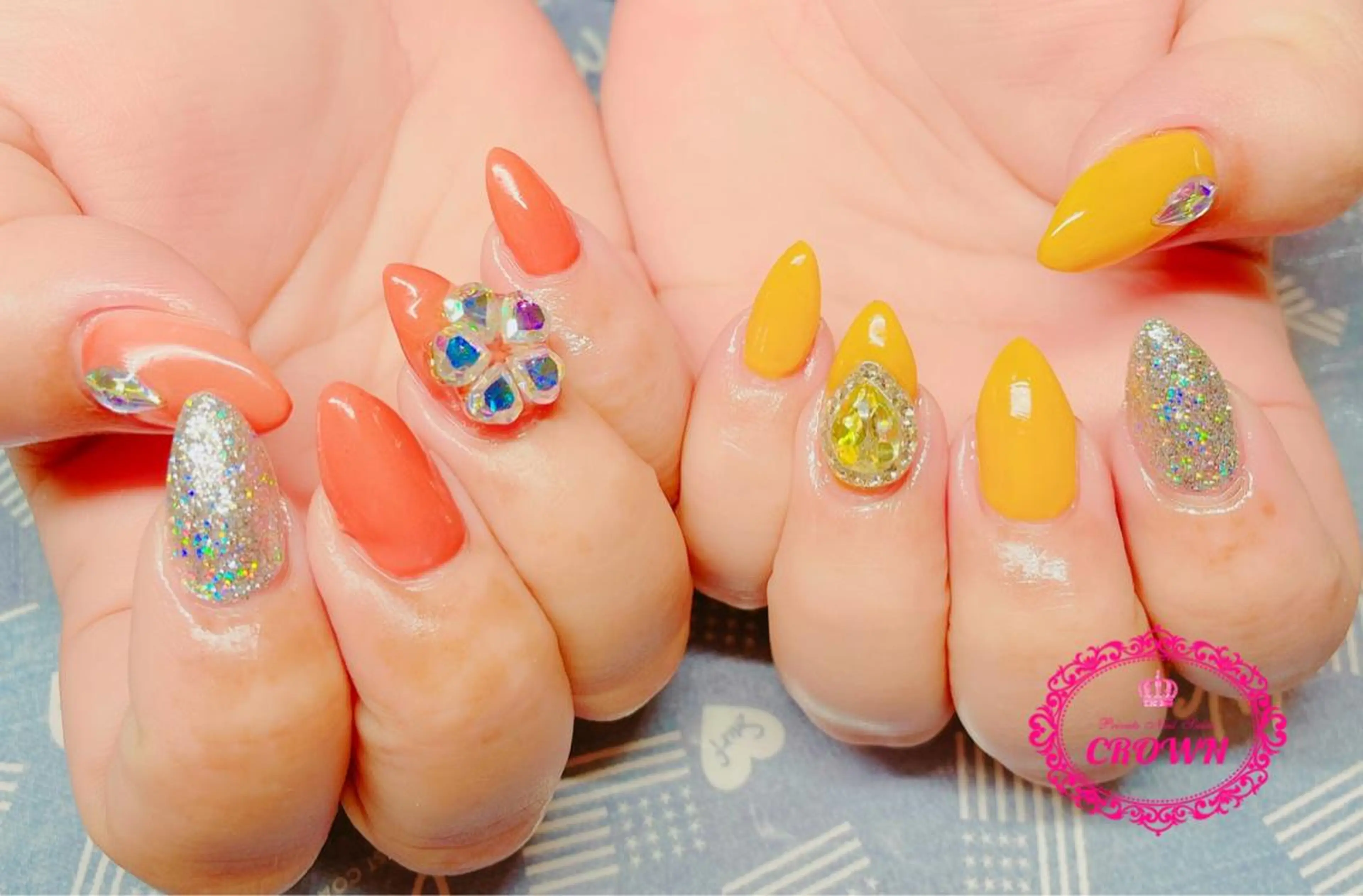 ネイル CROWN プライベートサロンのネイルデザイン