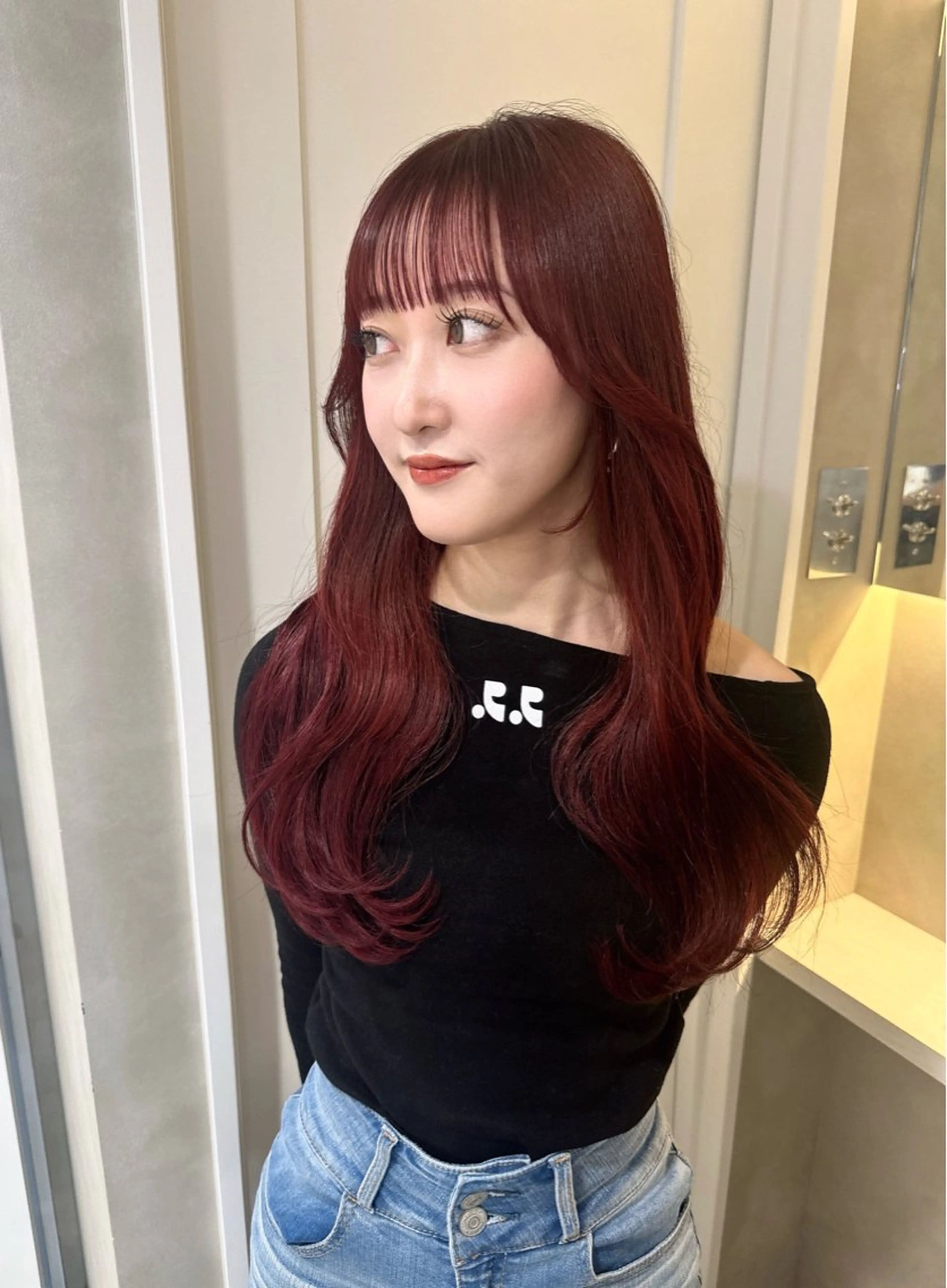 ロング 髪質改善×艶カラー / sayaka🤍のヘアスタイル