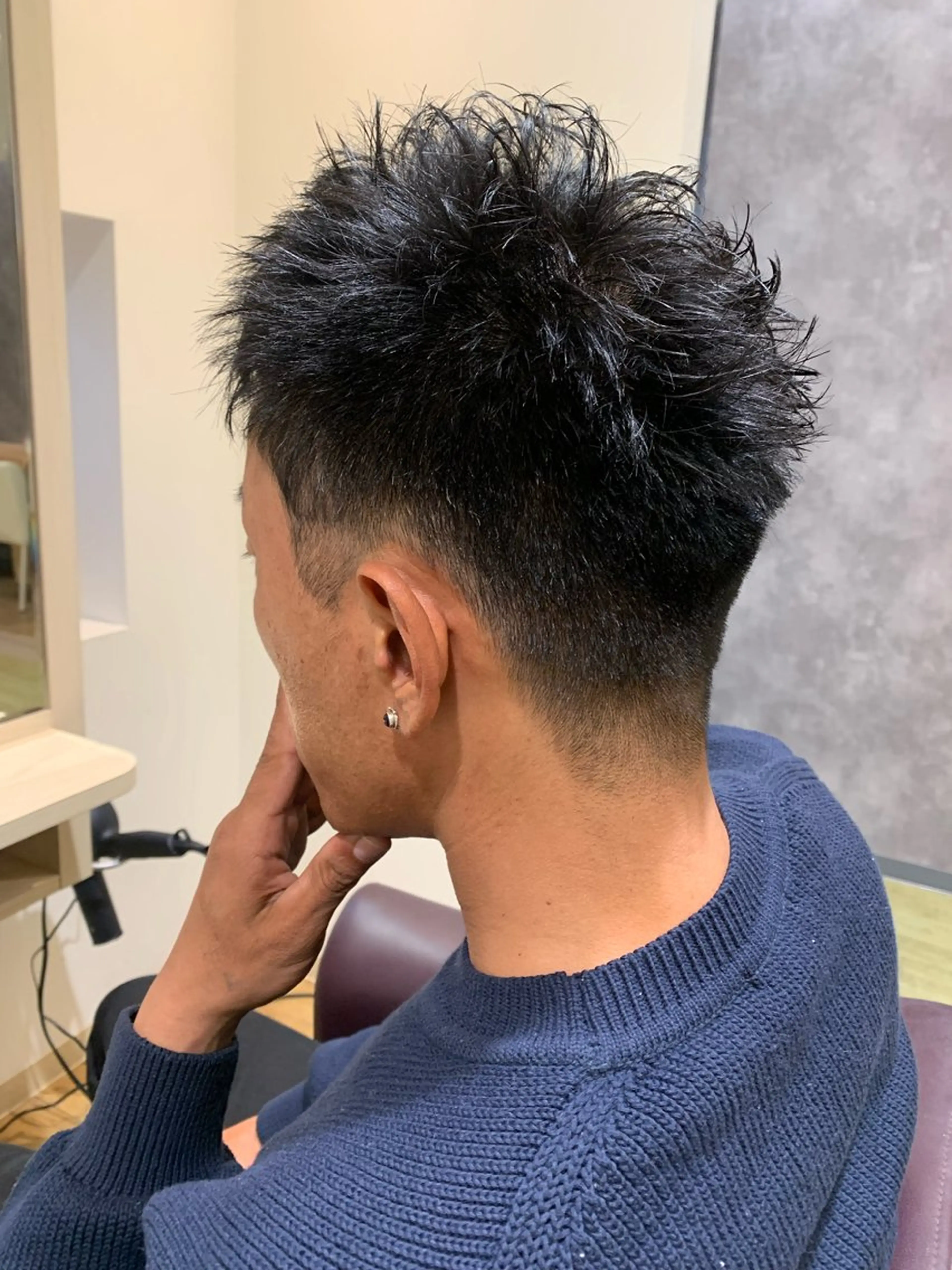 メンズ カット ヘッドスパ T つぐみのヘアスタイル