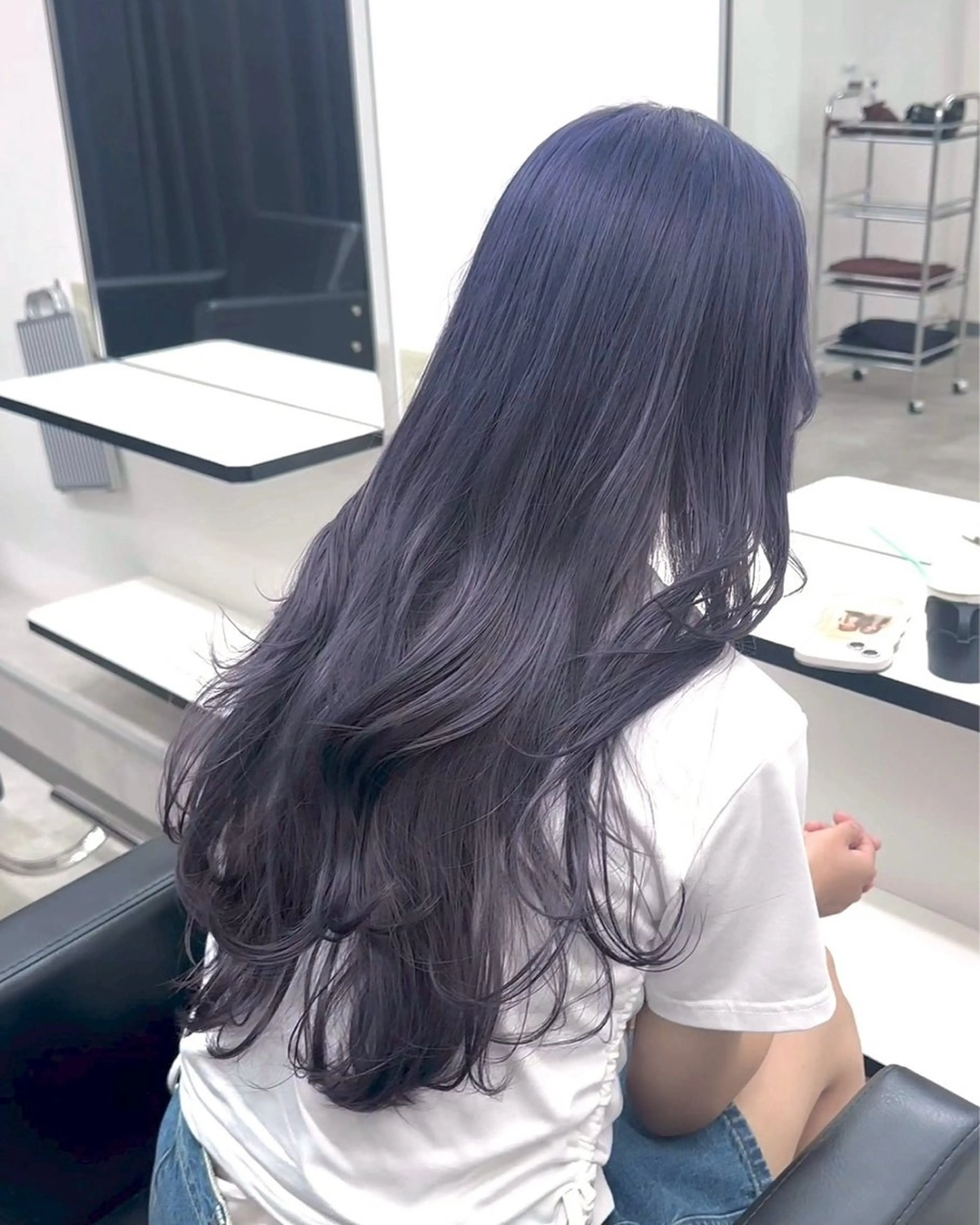 ロング カラー ブリーチ ケアブリーチ トリートメント 透明カラー✨ ブラウンカラーひなたのヘアスタイル