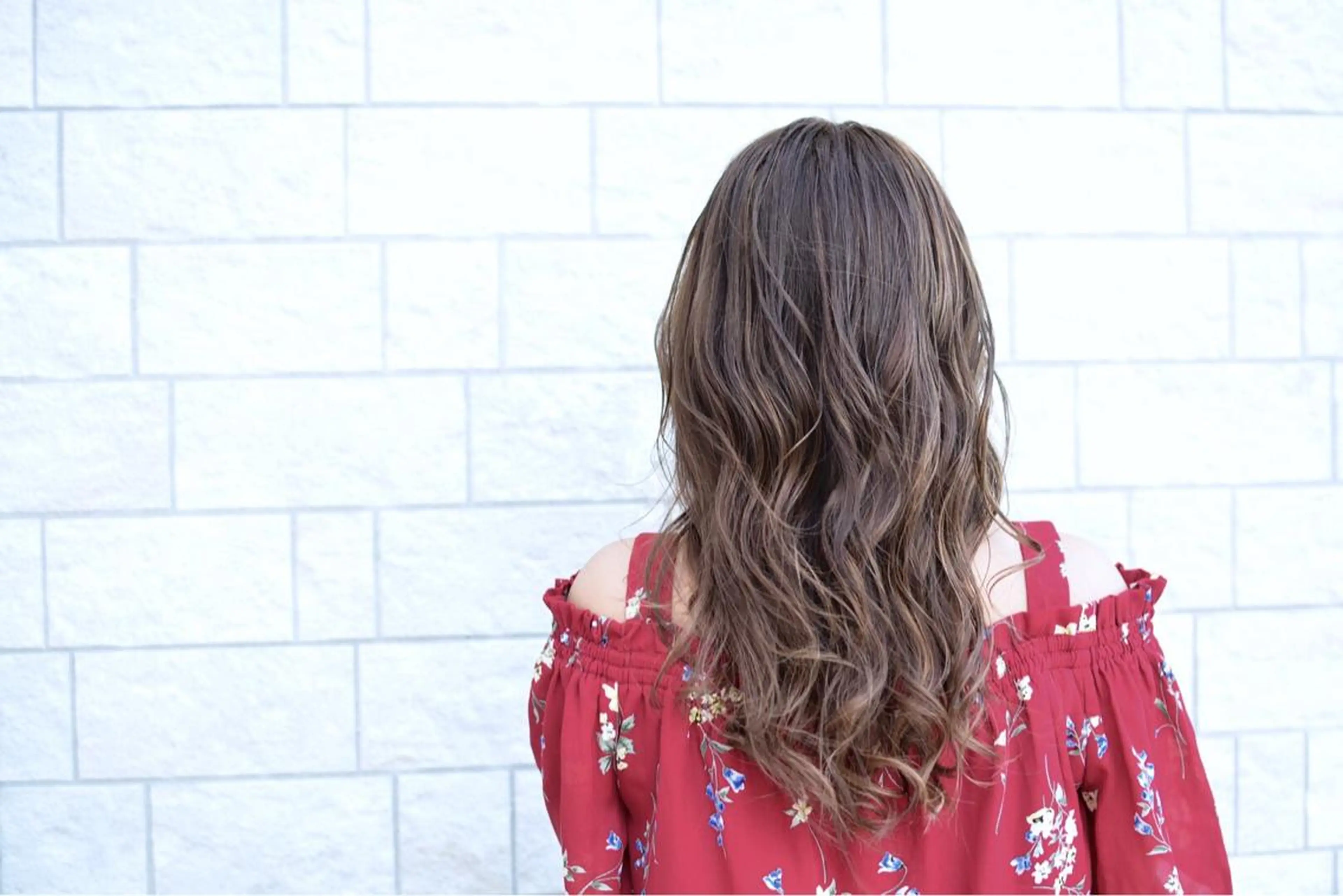 セミロング カラー ヘアアレンジ アッシュ グラデーションカラー ハイライトカラー ハイライト 信原 獎人のヘアスタイル