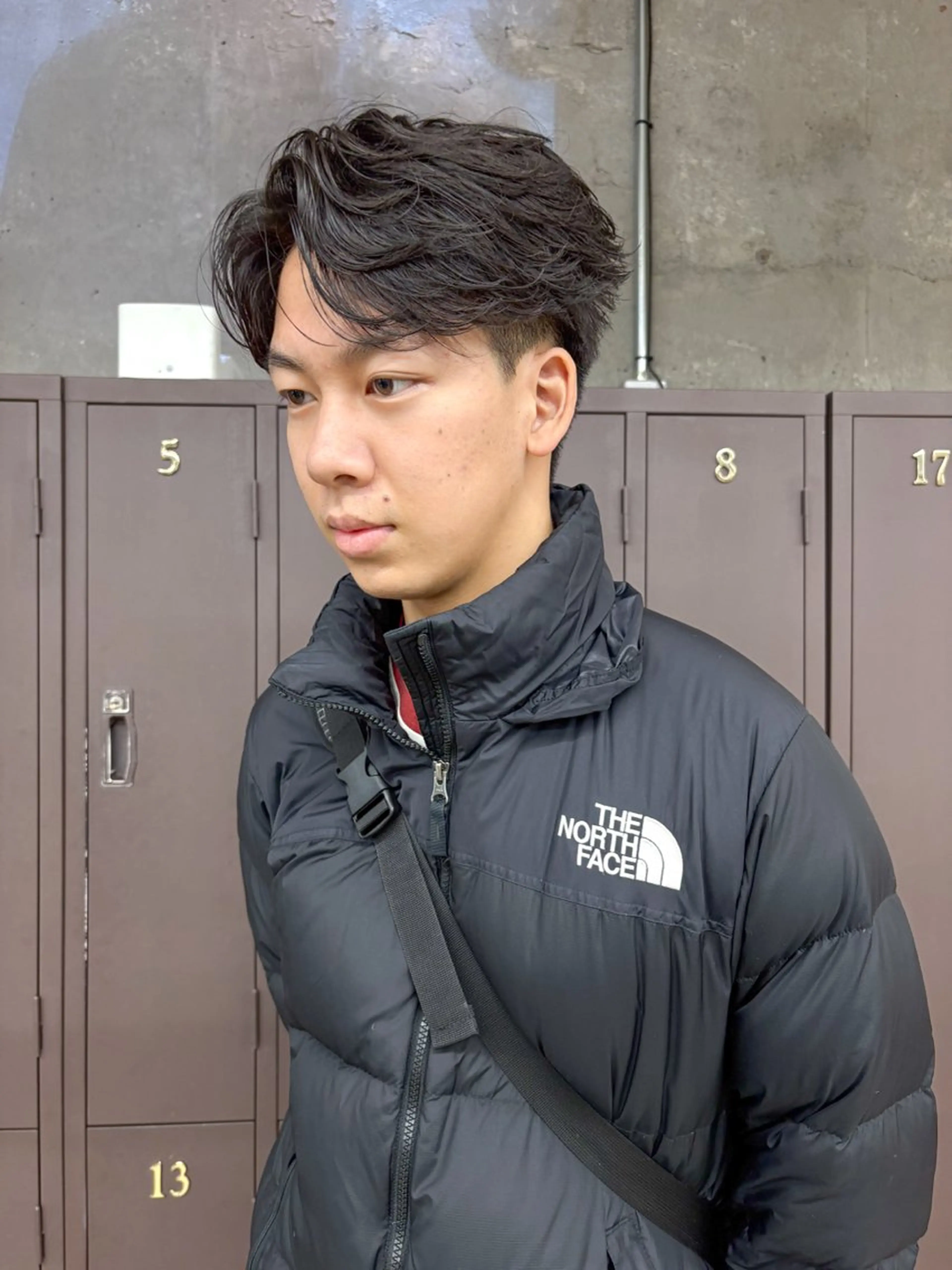 パーマ メンズ フェザーパーマ メンズパーマ カット パーマ メンズ特化/ 山口大輝のヘアスタイル