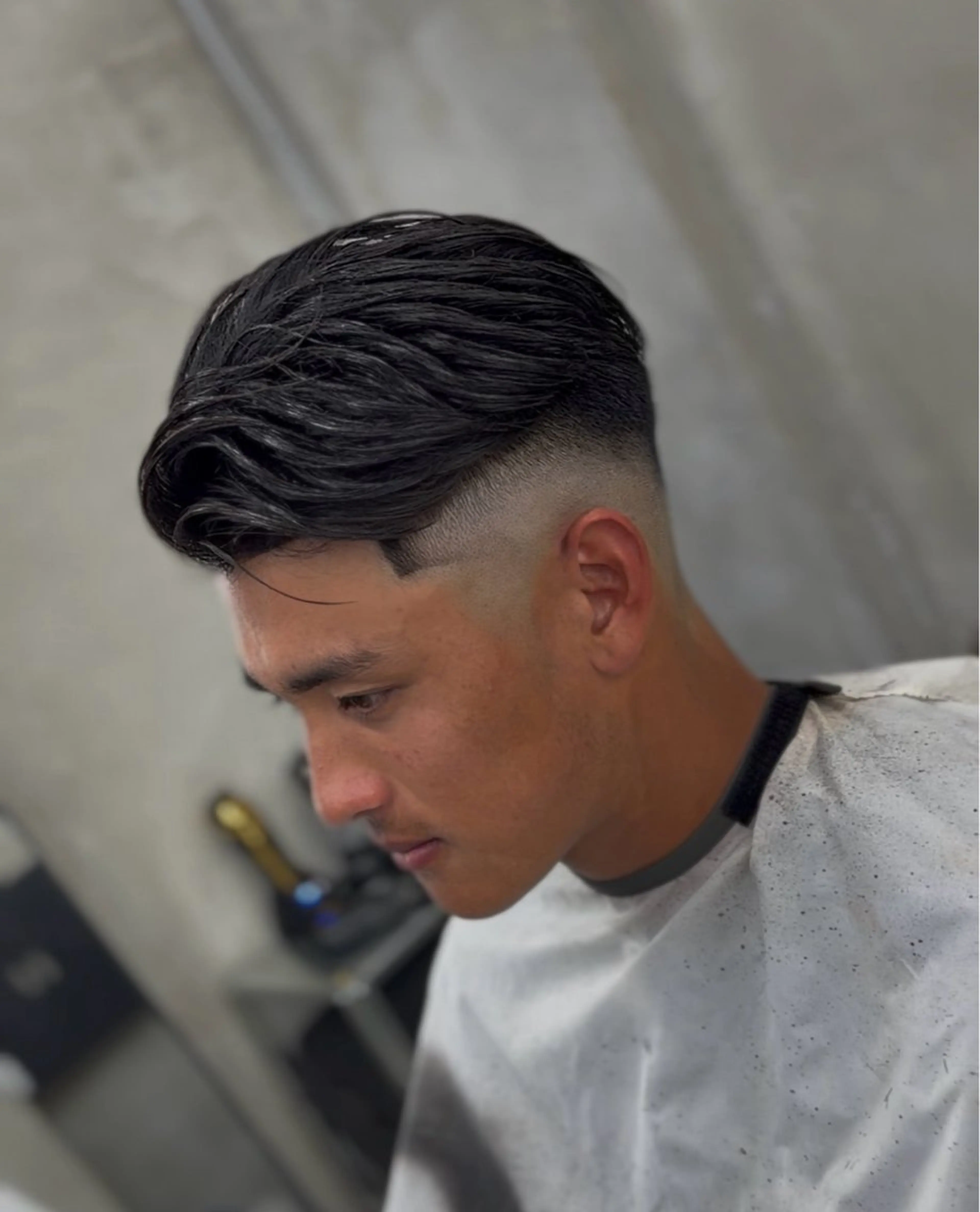 ショート パーマ Shimpeiフェー ド/海外スタイル💎のヘアスタイル