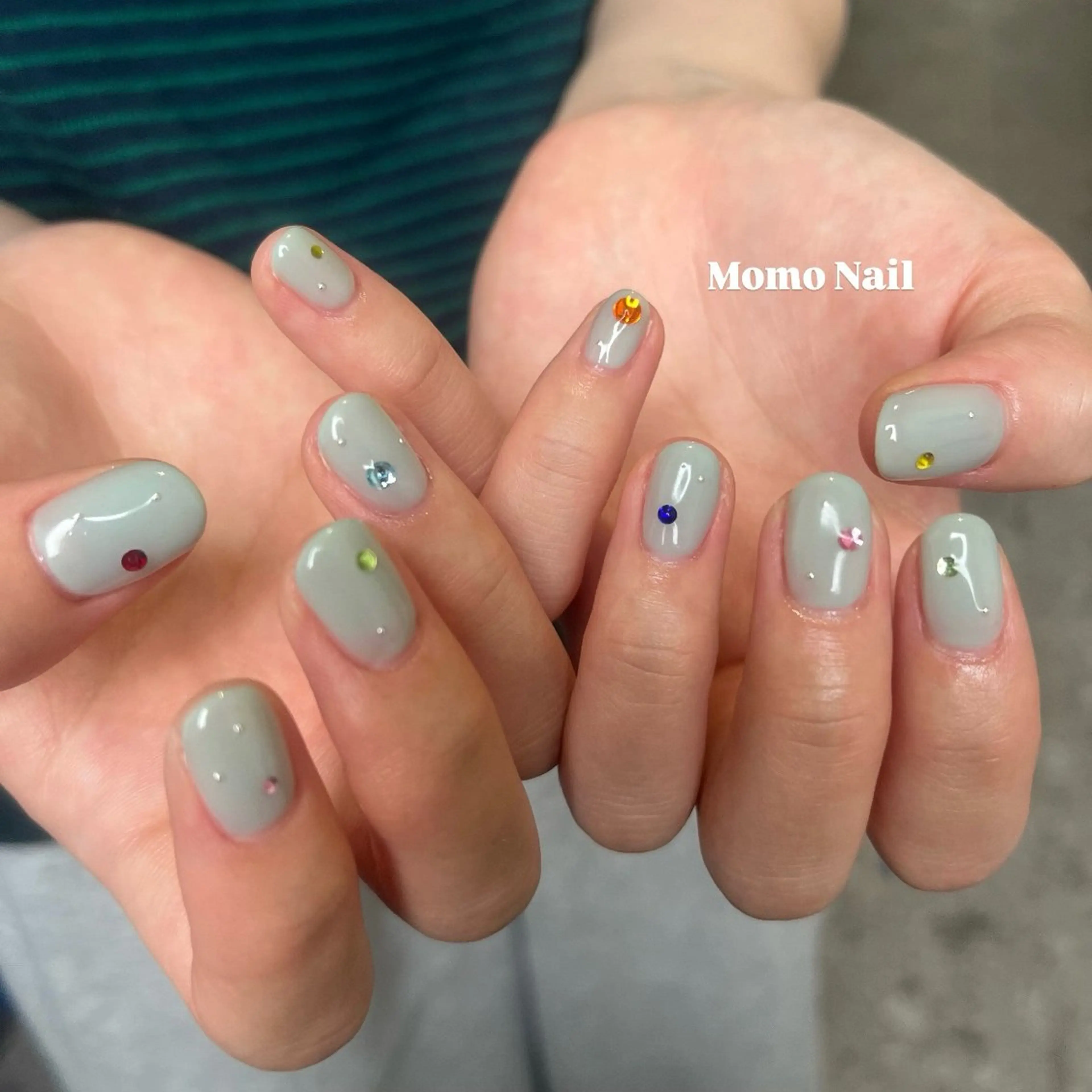 ネイル ハンドネイル Momo Nailのネイルデザイン