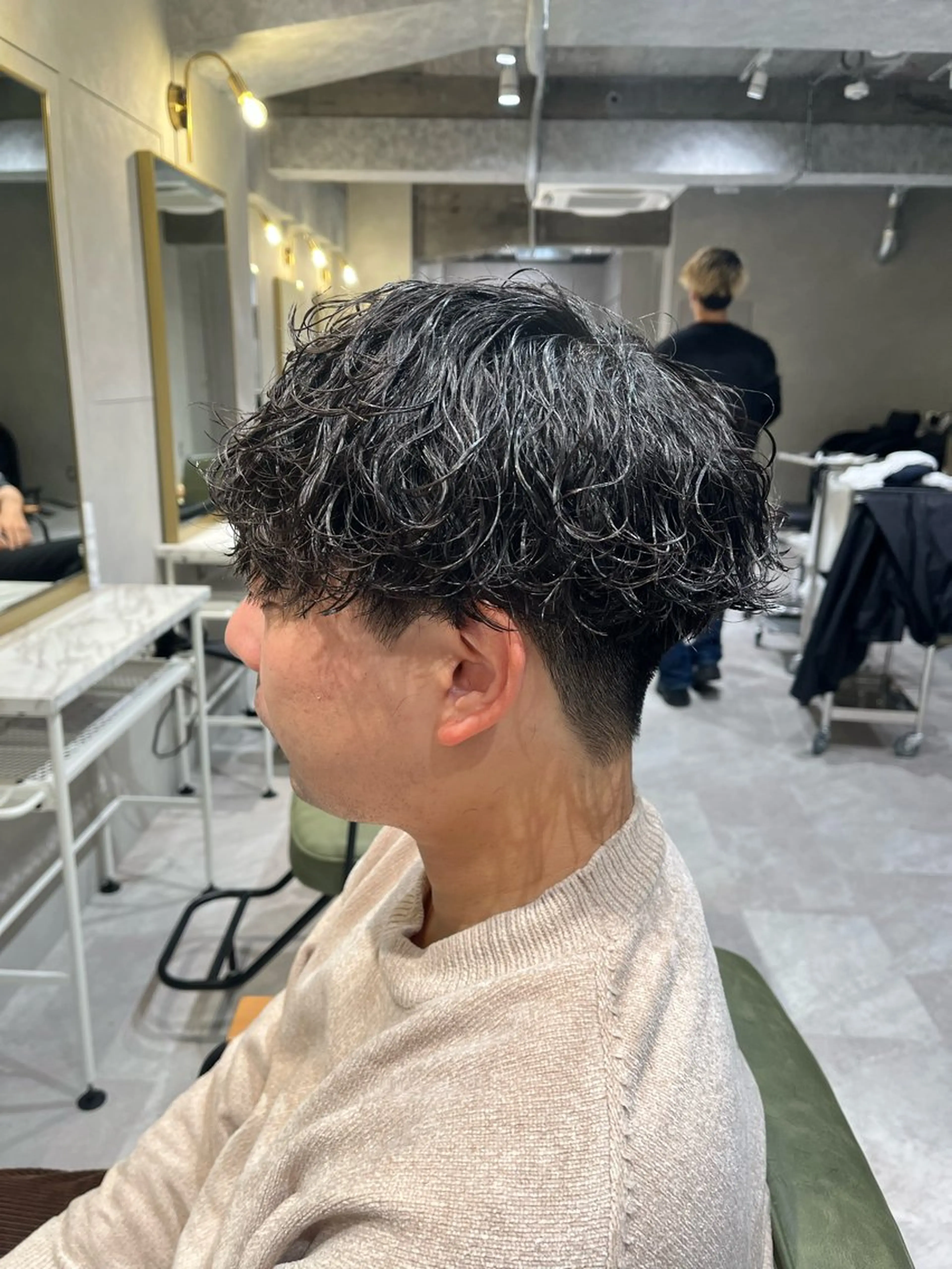 メンズカット+パーマ🌀の写真