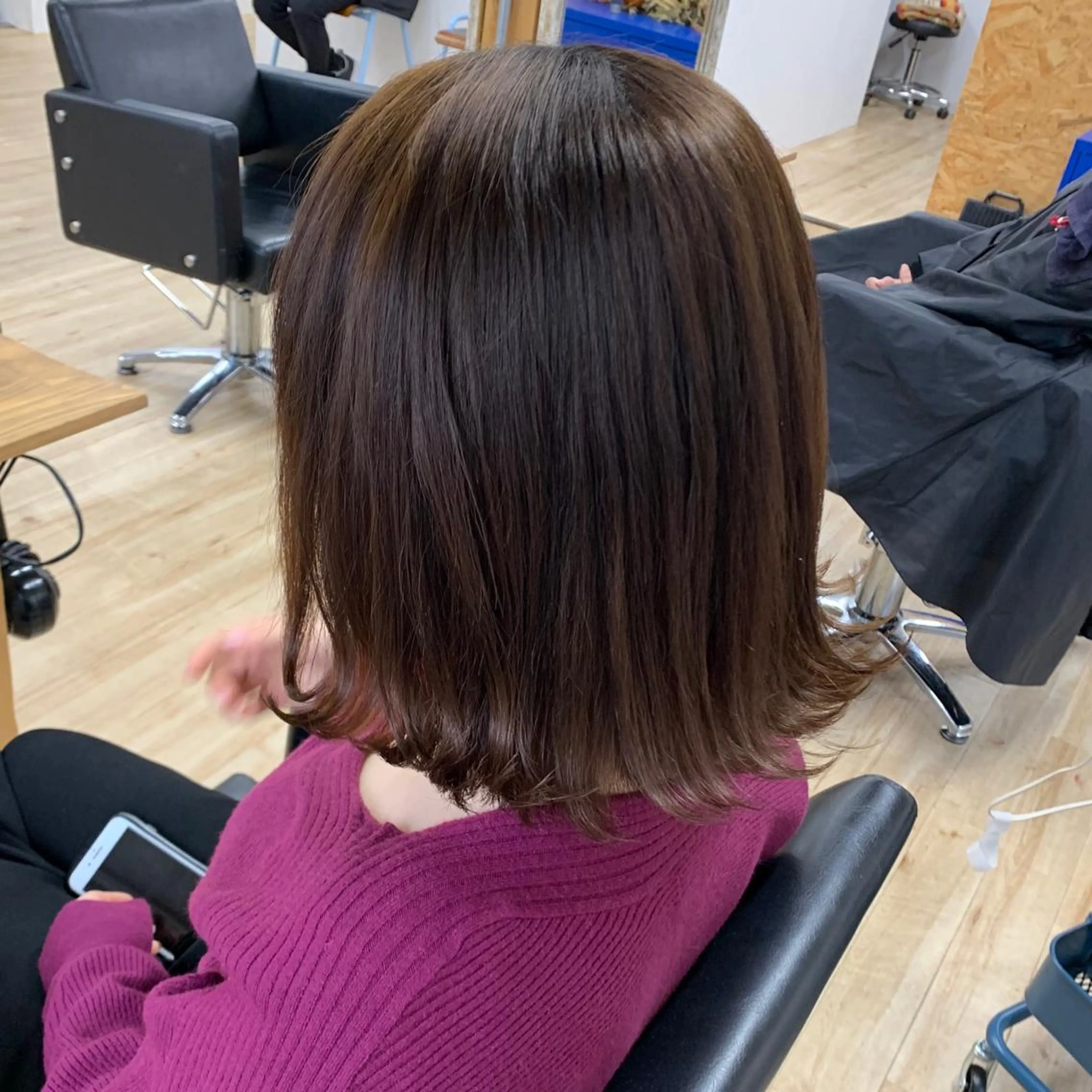 セミロング メンズ満足度No.1 代表　北野拓海　蕨のヘアスタイル