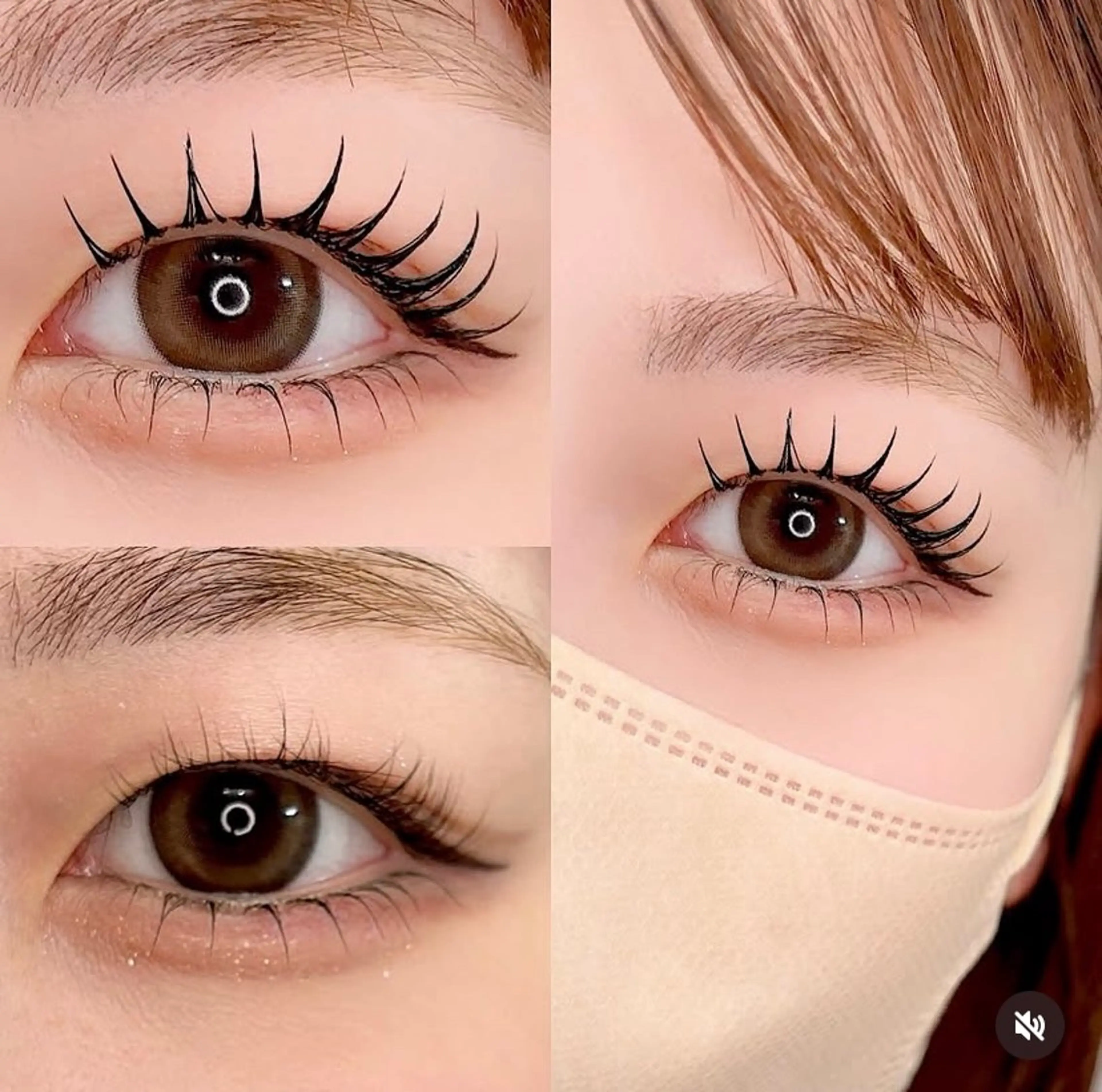 マツエク・マツパ Yuueye HIKARIのマツエク・マツパデザイン