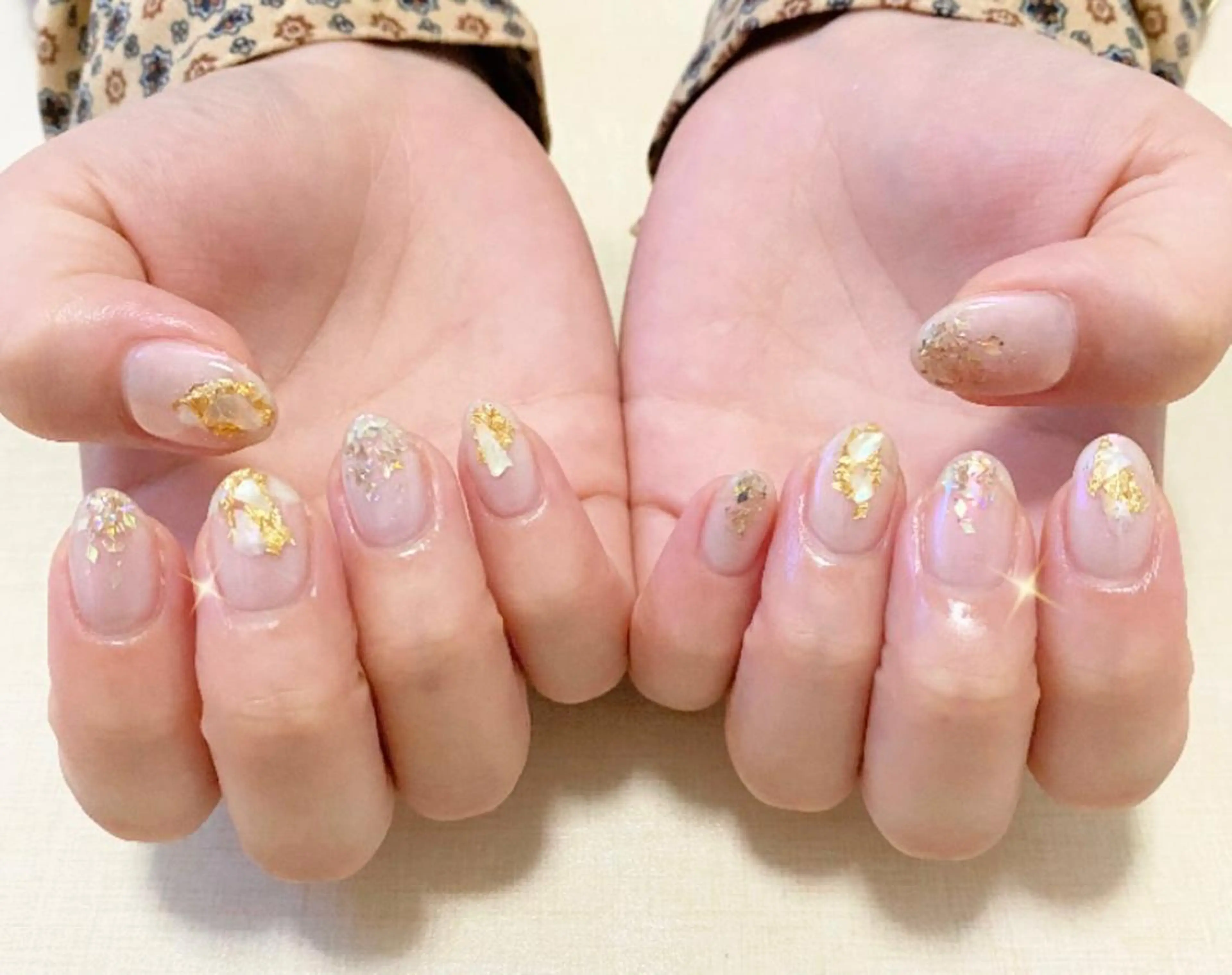 ネイル シンプルネイル ハンドネイル わたなべ さやかのネイルデザイン