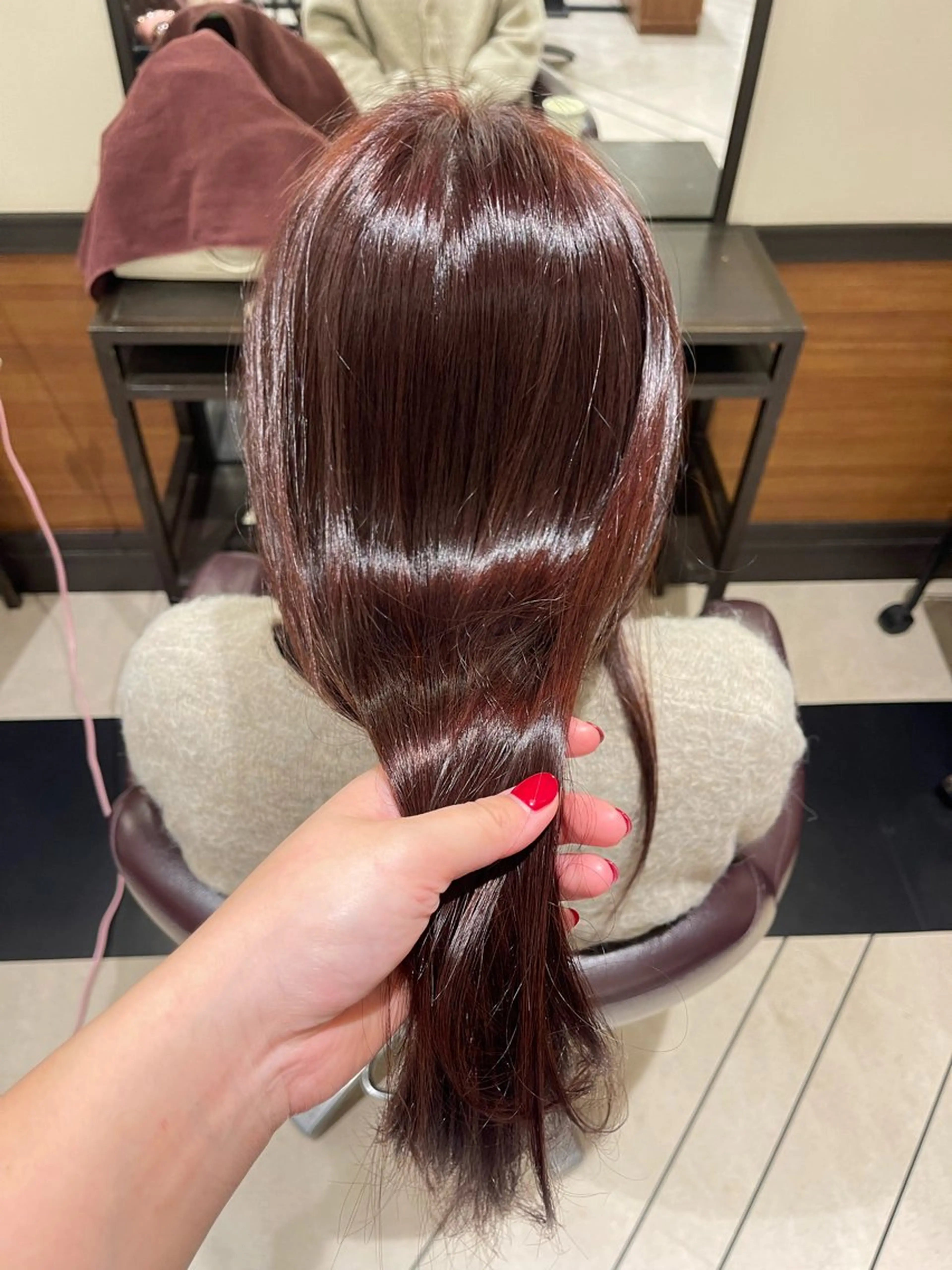 ロング カラー ピンクカラー モデル様募集中🐹 わかなのヘアスタイル