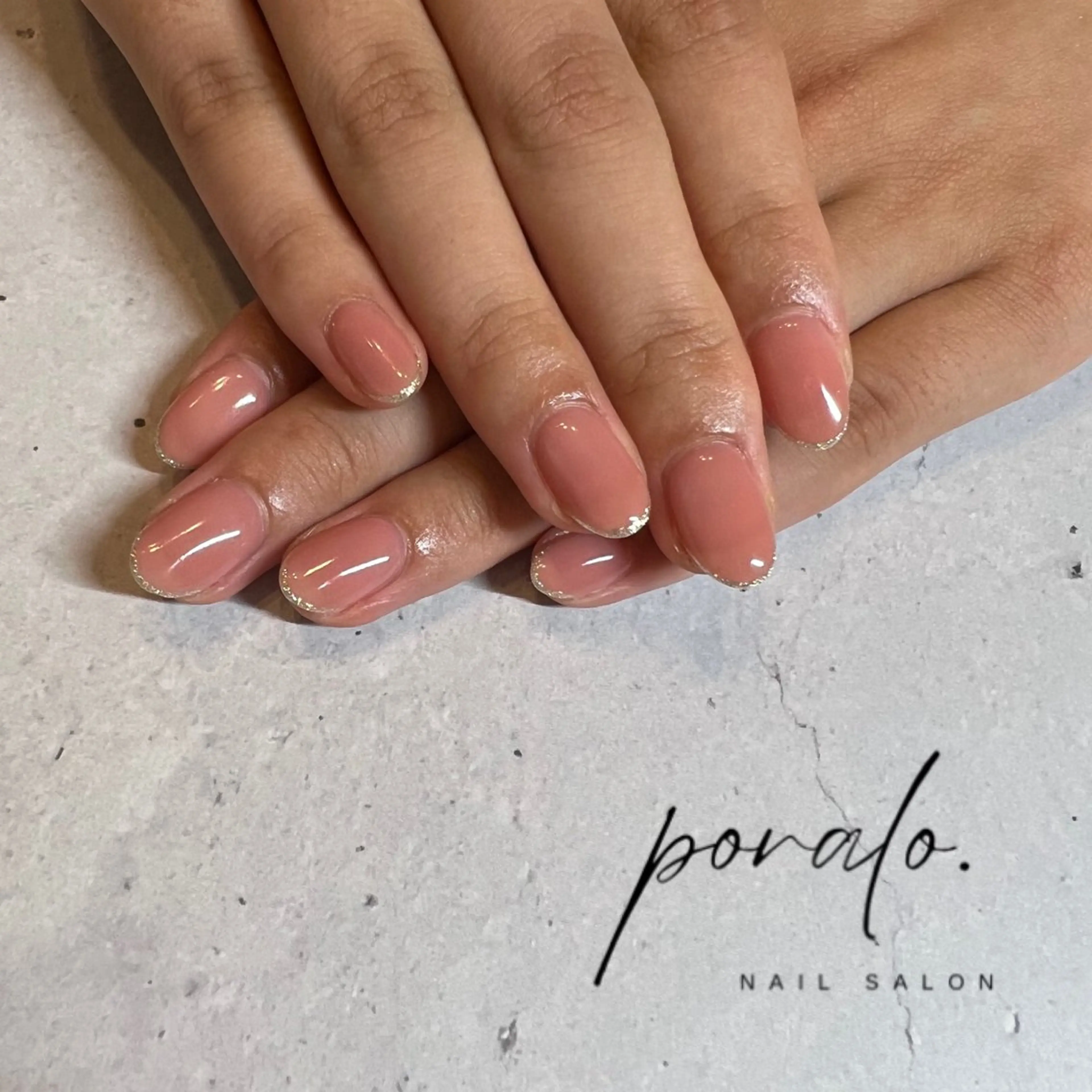 ネイル ラメ(グリッター) nail salon poraloのネイルデザイン