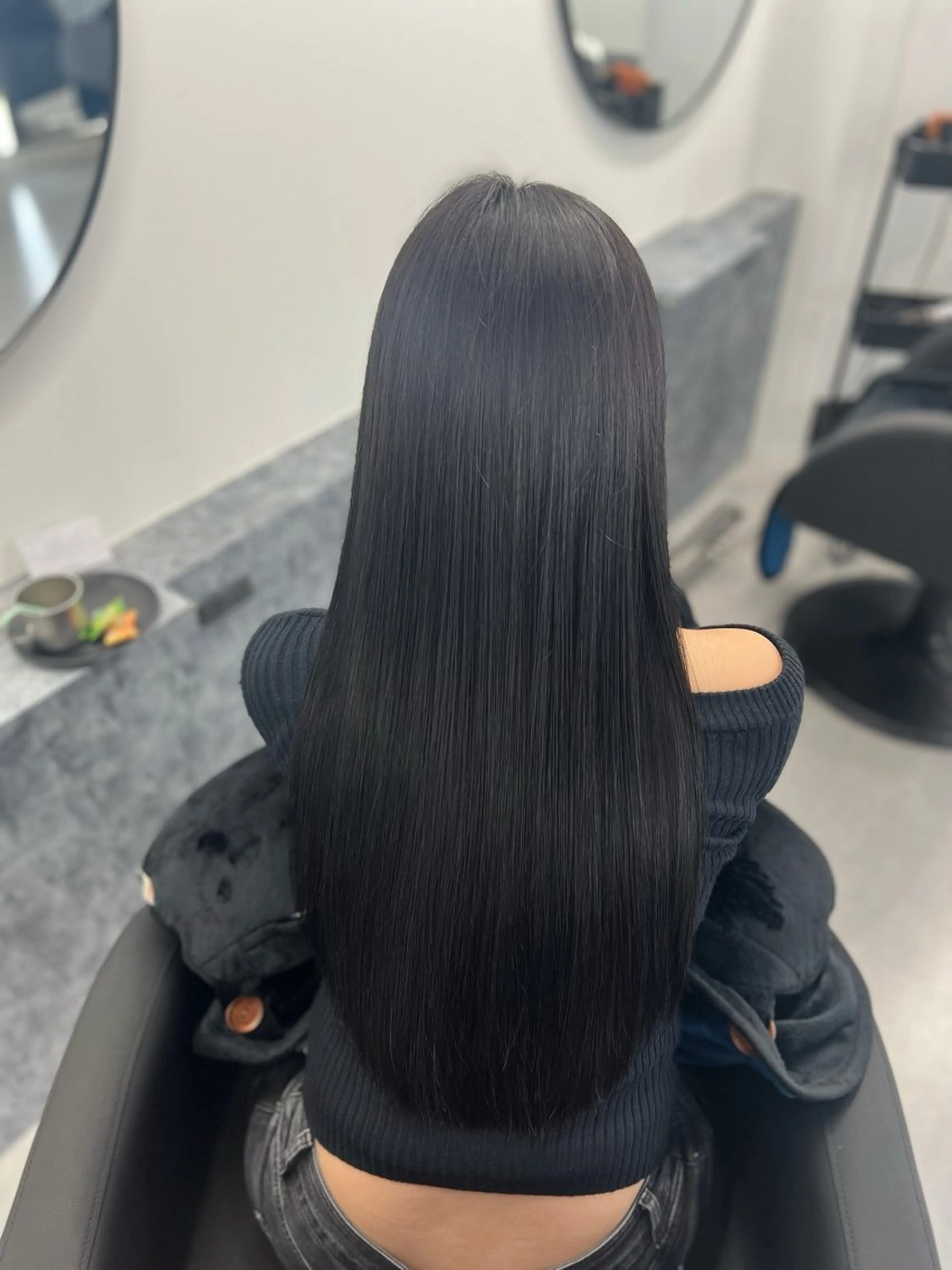 🎀【先着1名様限定】カット+透明感カラー+髪質改善縮毛矯正の写真