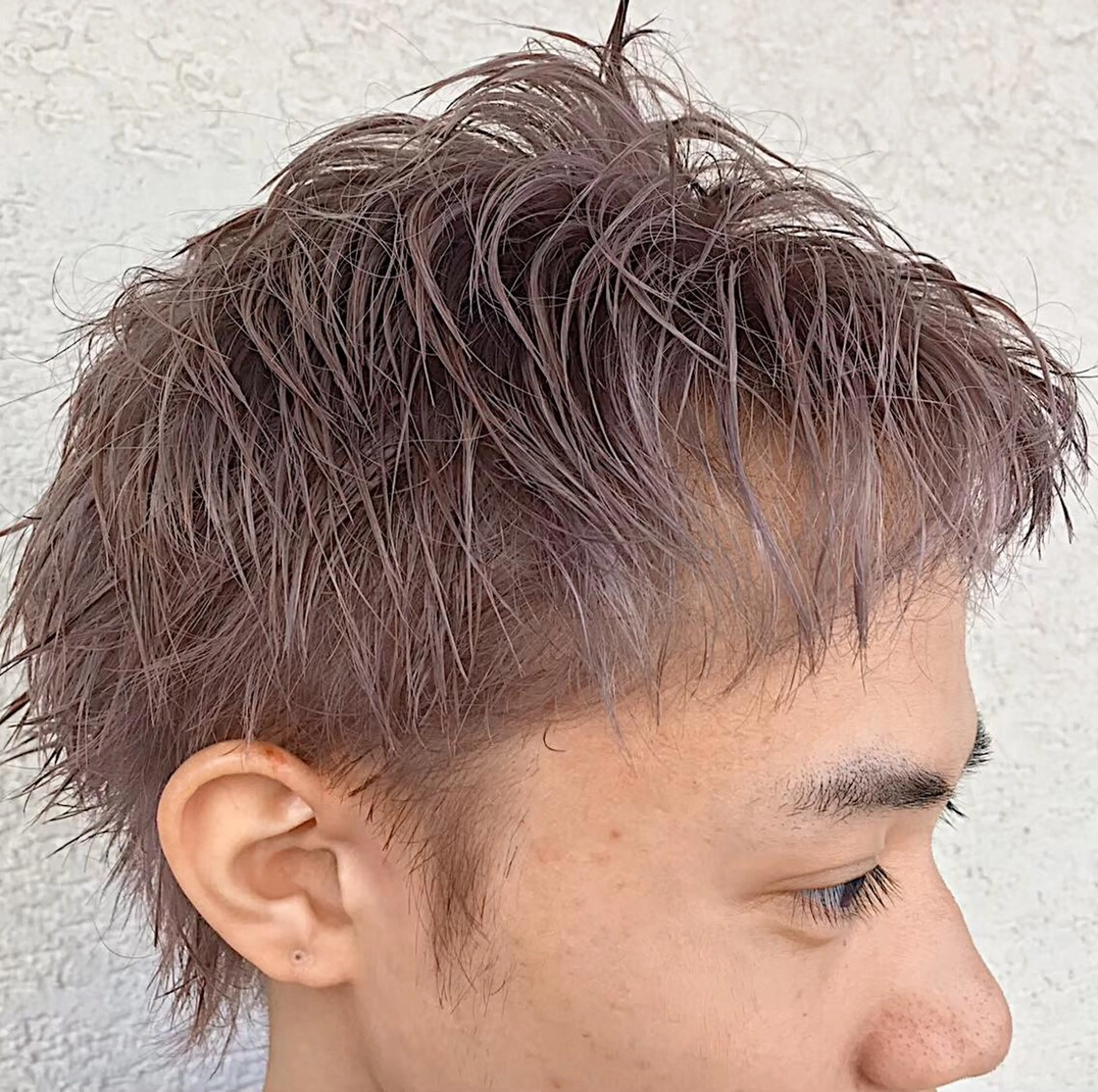 カラー メンズ ダブルカラー メンズサロン rootのヘアスタイル