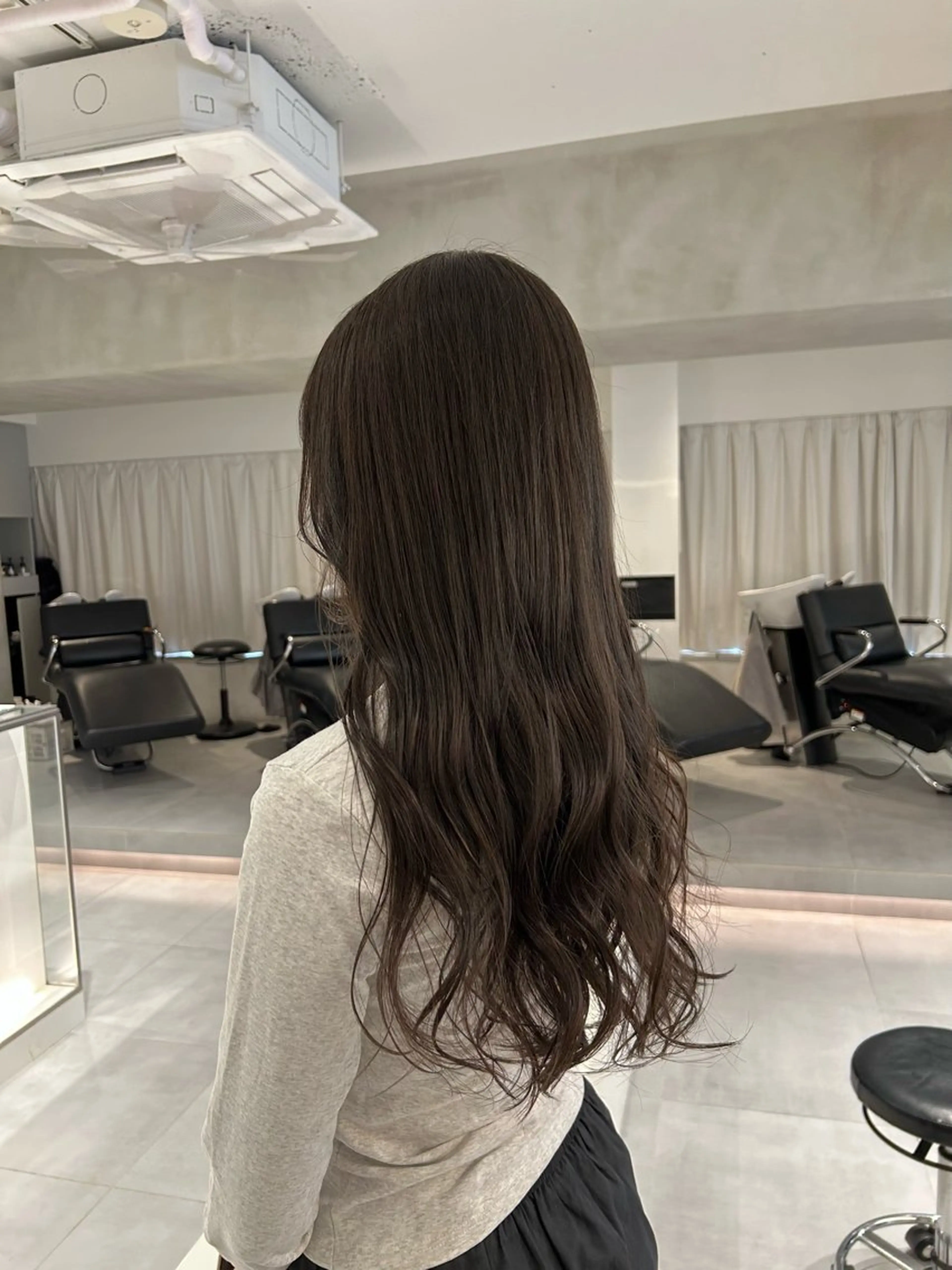 ロング カラー カット ヘアカラー 🧚つやさらhair 🧚manakaのヘアスタイル