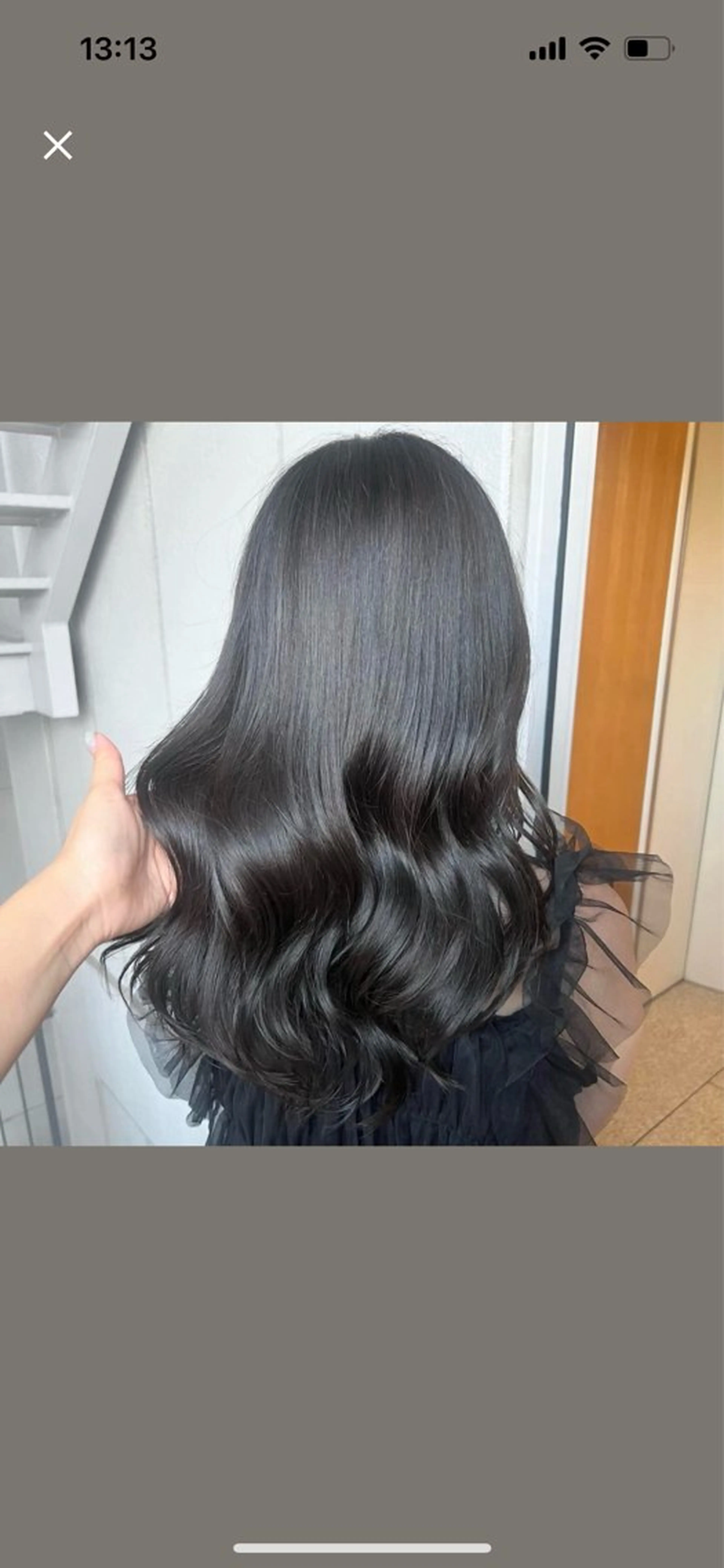 ロング カラー 透明感カラー グレージュ ヘアカラー トリートメント akane/ボブ /オリーブベージュのヘアスタイル