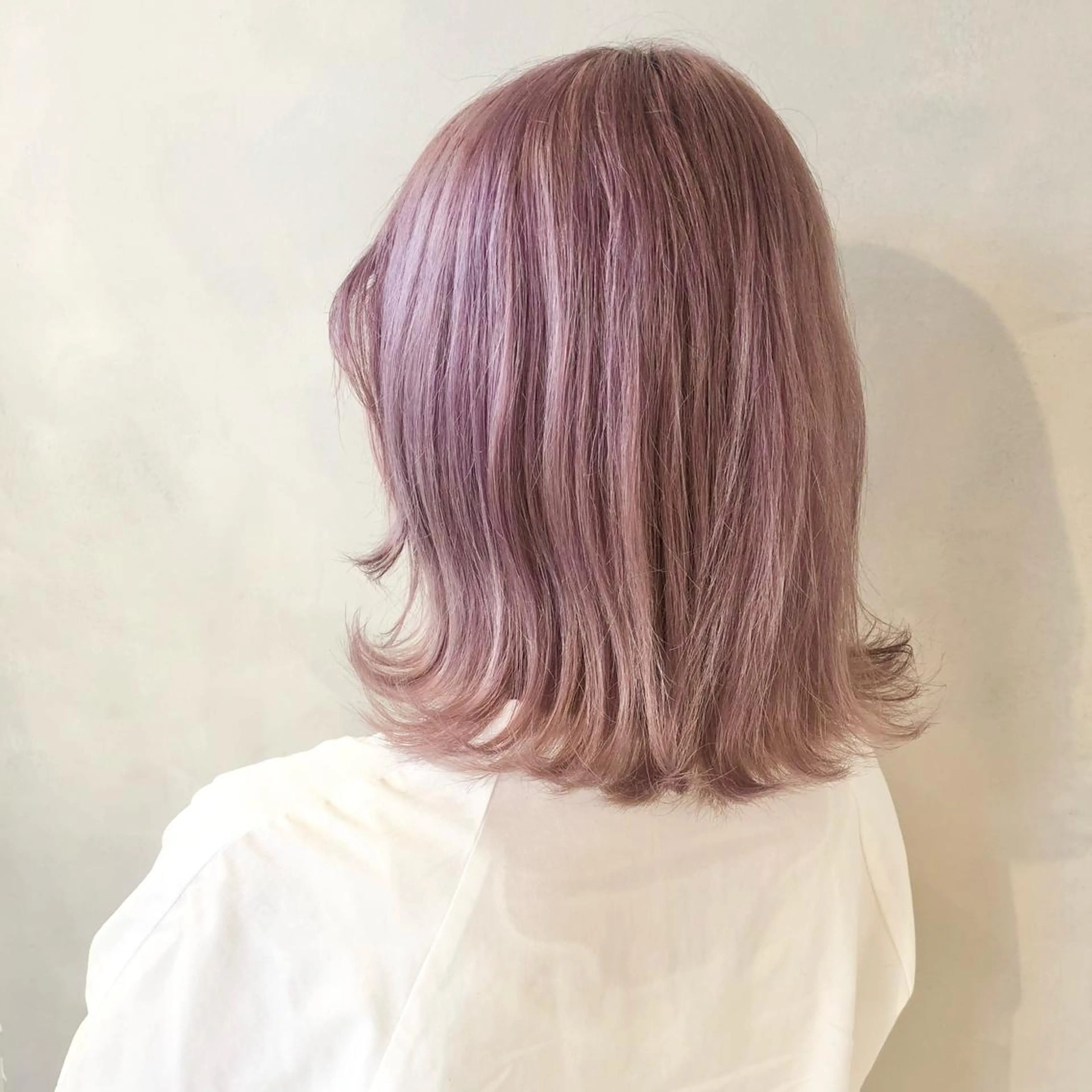 ミディアム カット 髪質改善⌇透明感 カラー⌇川上葵のヘアスタイル