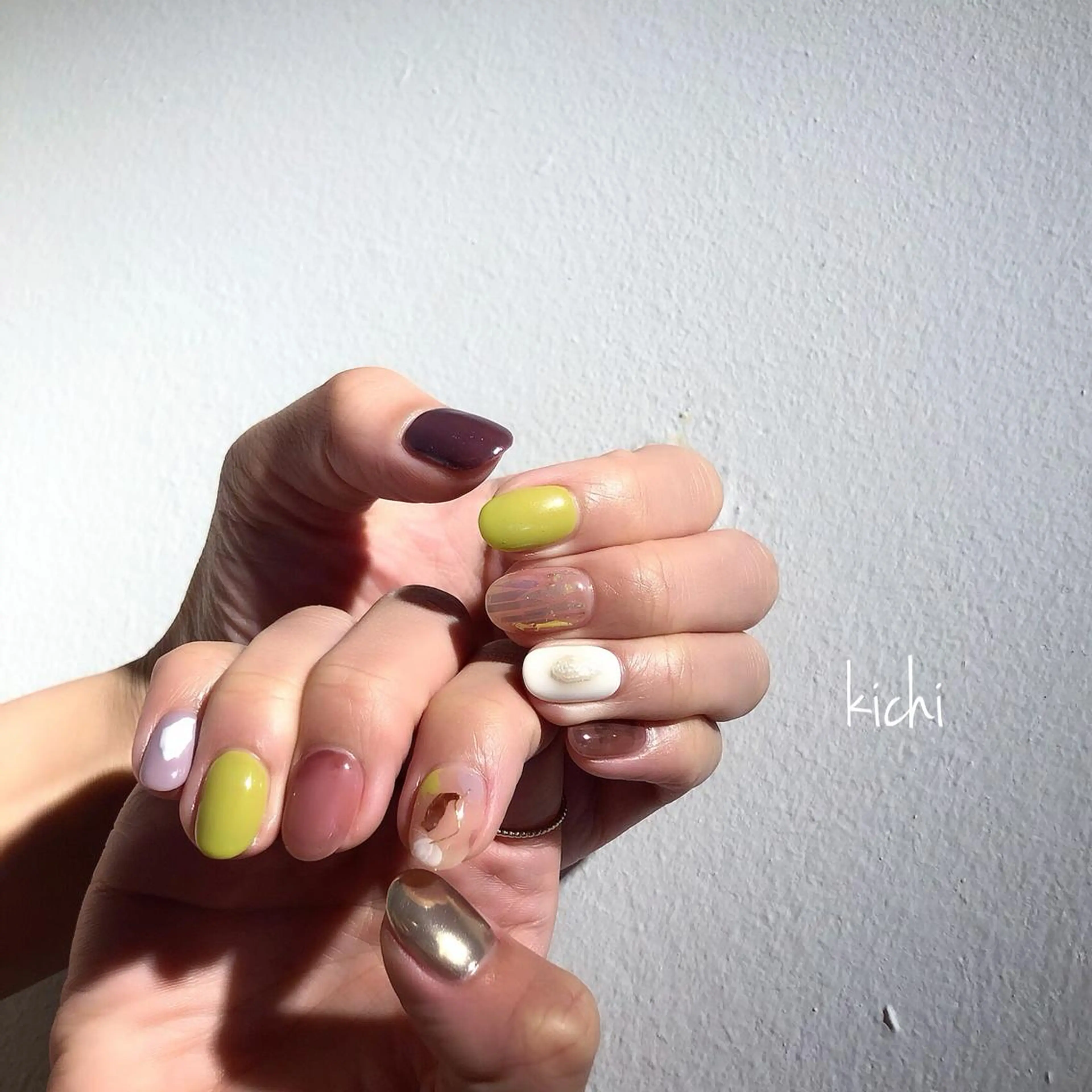 ネイル kichi･: *のネイルデザイン