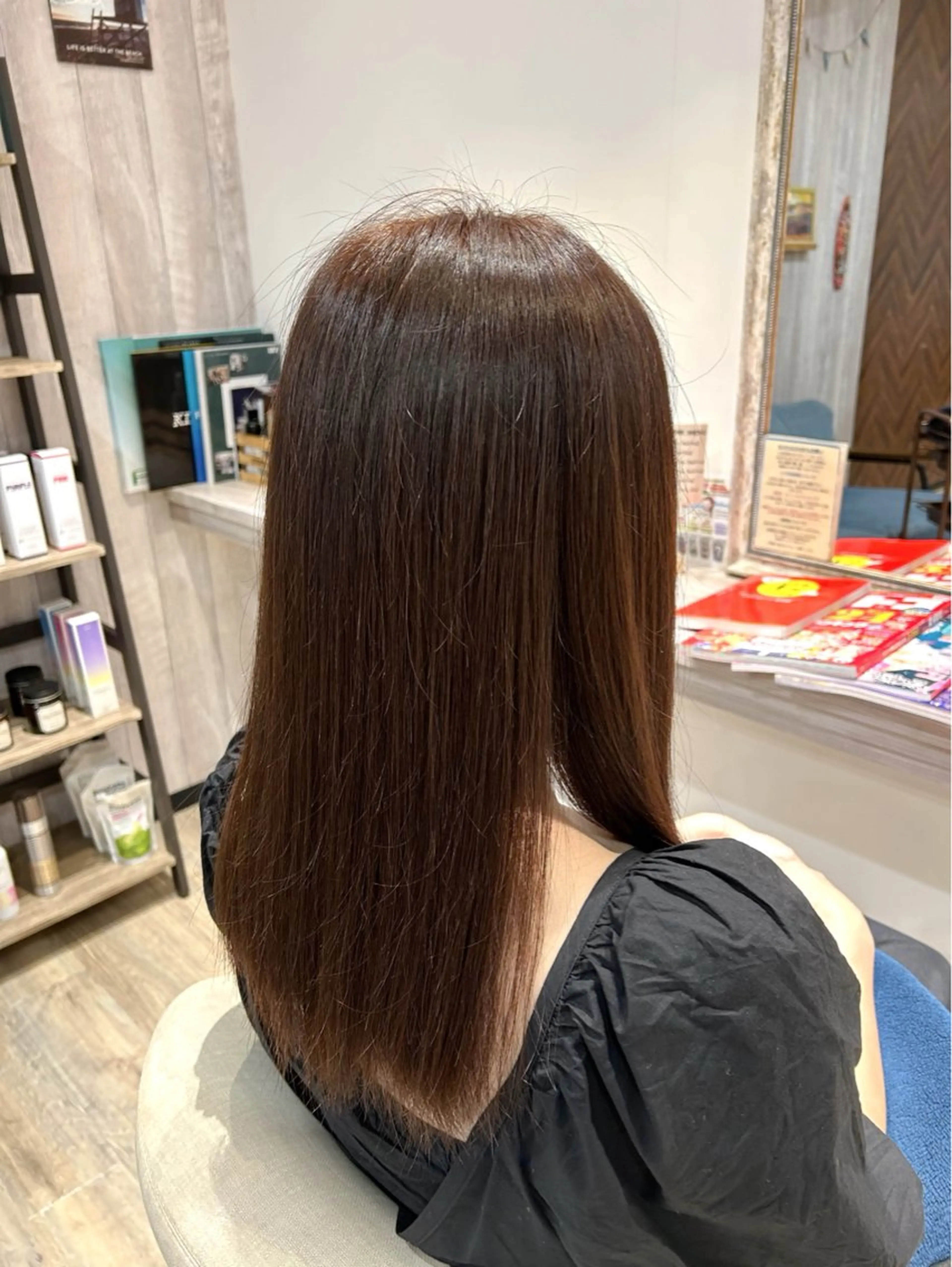カラー ベージュカラー ピンクカラー ピンクベージュ ヘアカラー 水口 琴絵のヘアスタイル