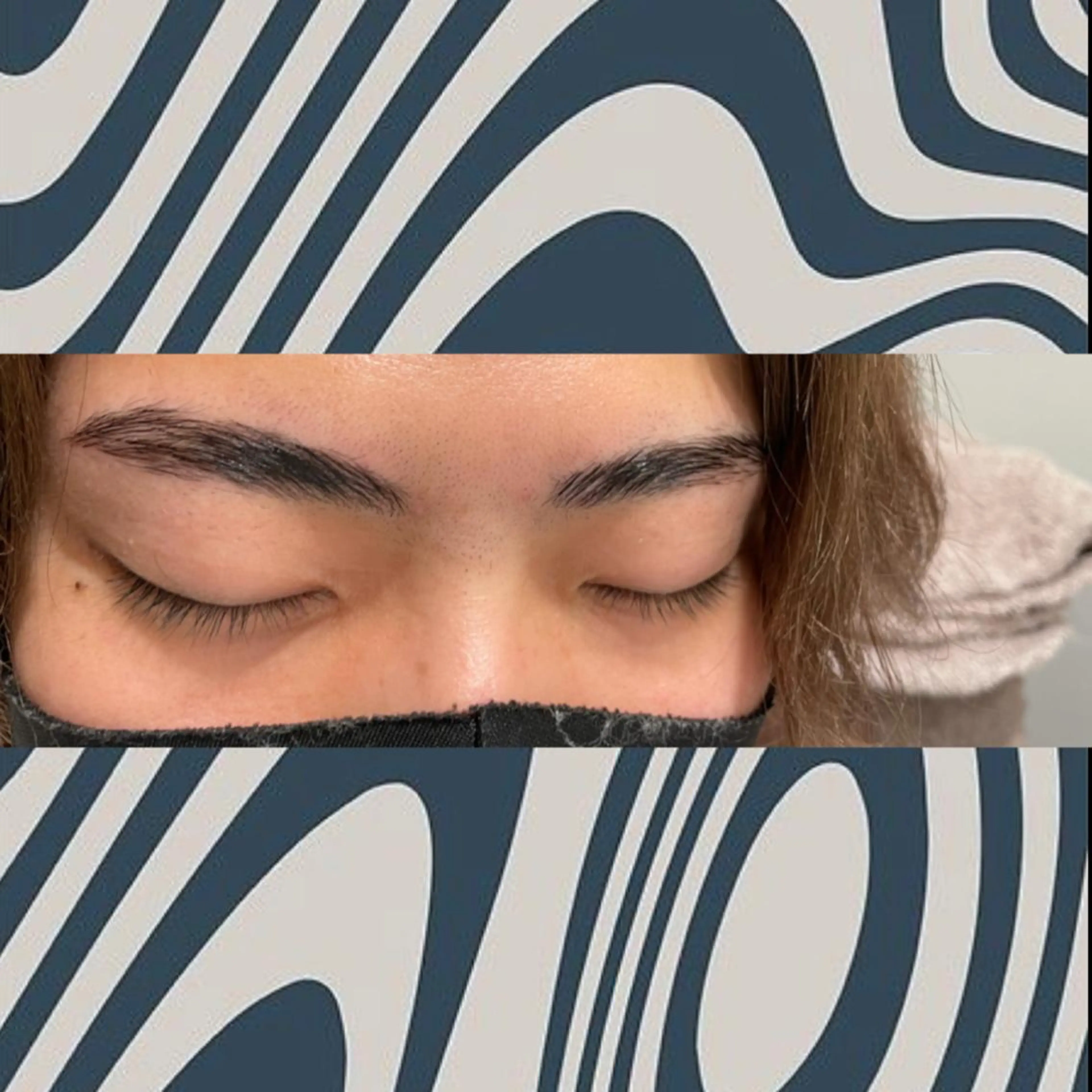 メンズ マツエク・マツパ デザインカラー 🎀REINA🎀のヘアスタイル